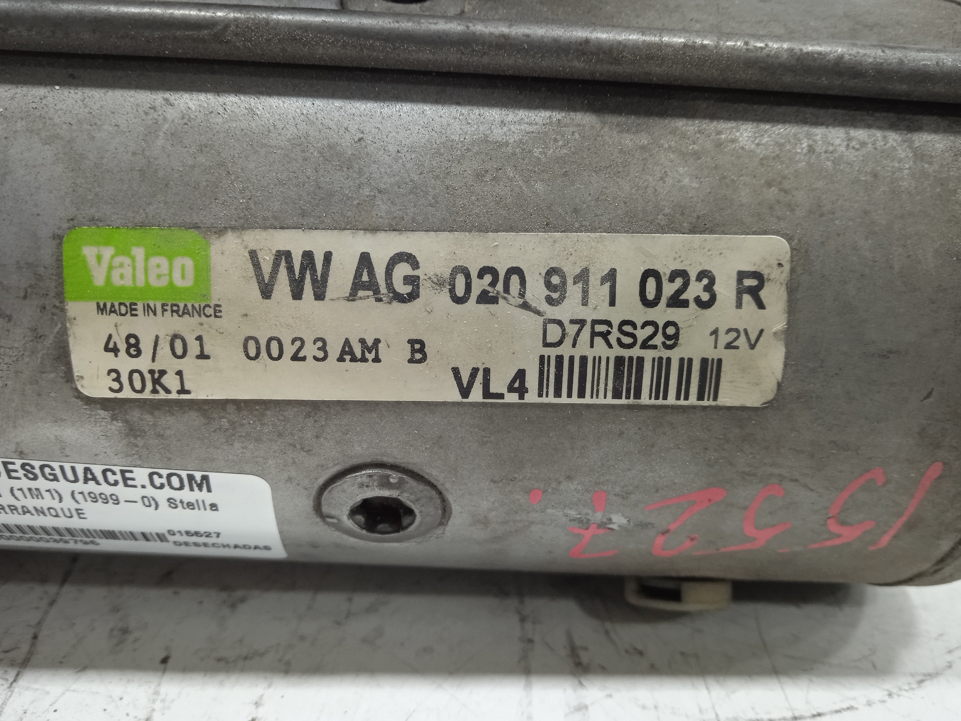 MOTOR ARRANQUE SEAT LEON (1M1) Stella