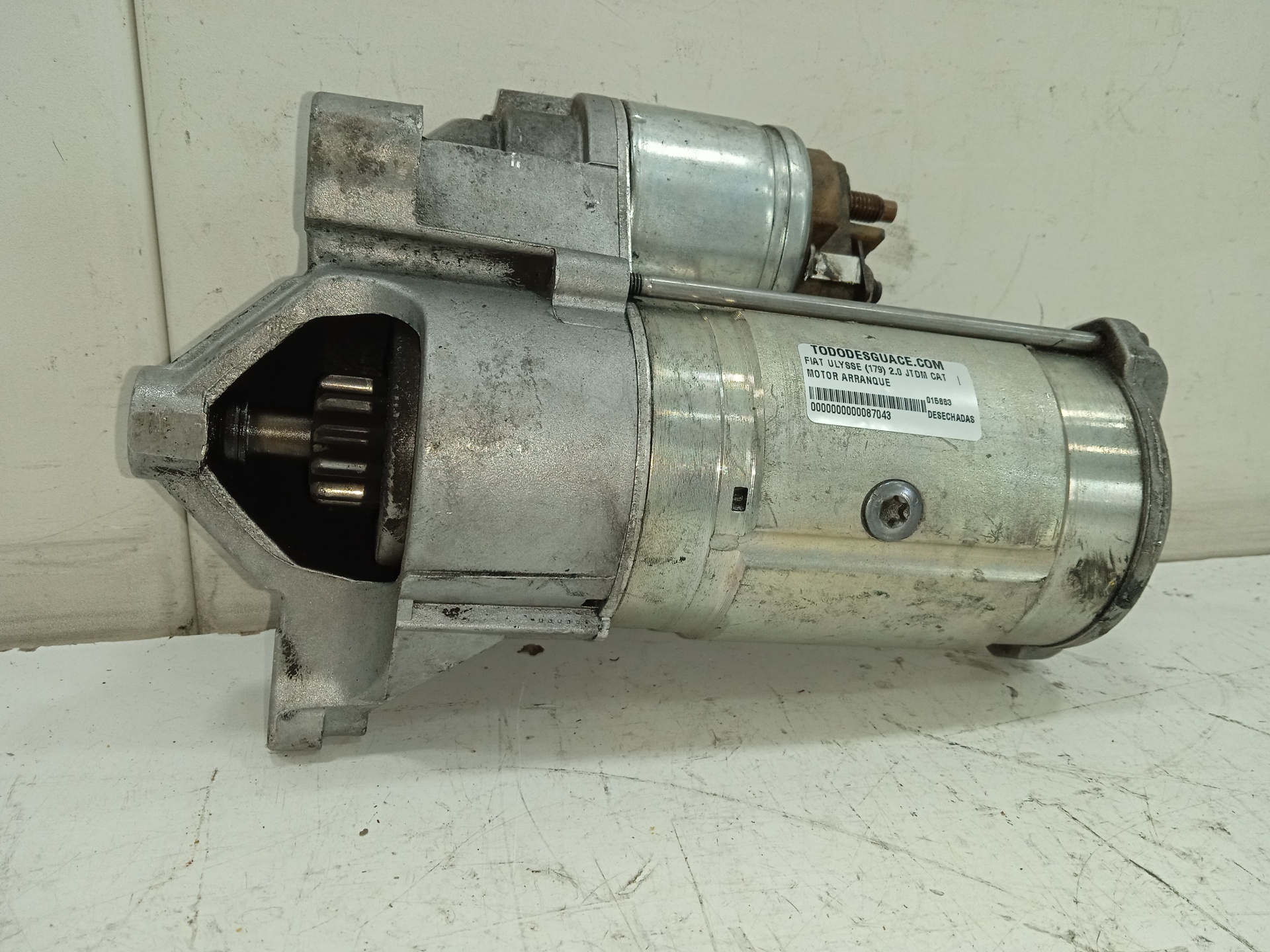 MOTOR ARRANQUE FIAT ULYSSE (179) 2.0 JTDM CAT