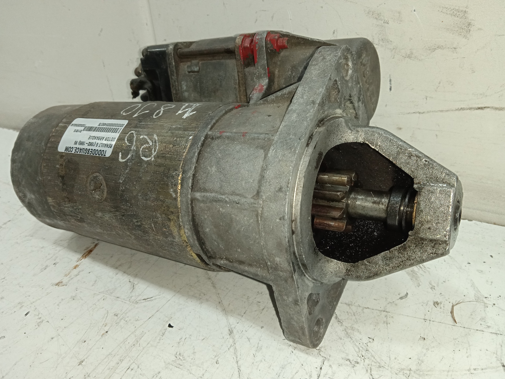 MOTOR ARRANQUE RENAULT 6 R6