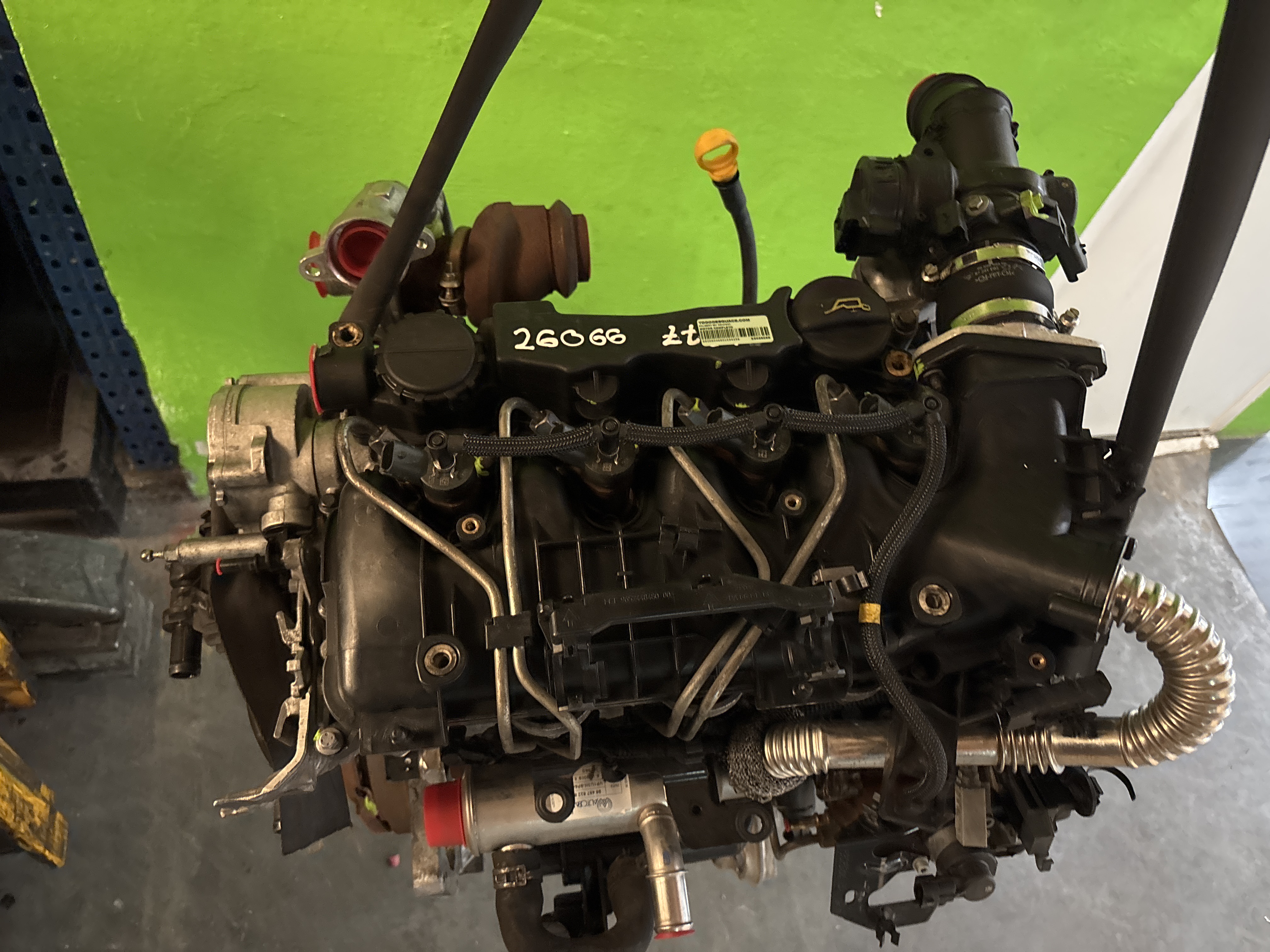 MOTOR COMPLETO PEUGEOT 207 Confort