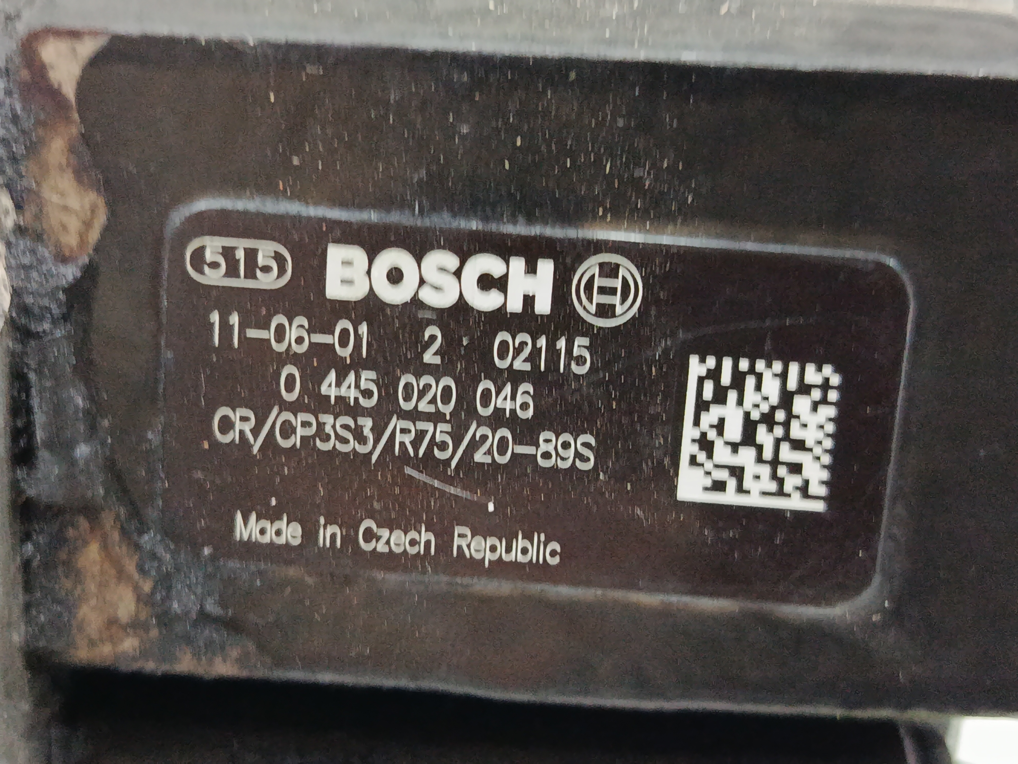 BOMBA INYECCION IVECO DAILY CONF. PAQUETERÍA (SOMMER) Cabina simple 35 S... batalla 3750