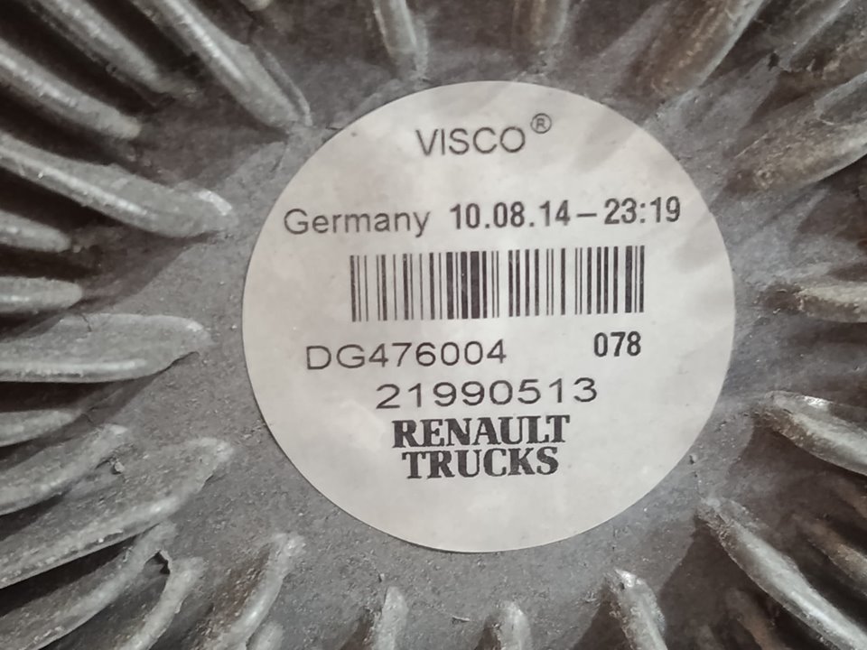 VENTILADOR VISCOSO MOTOR RENAULT T 460 DTI 11 460 EURO VI