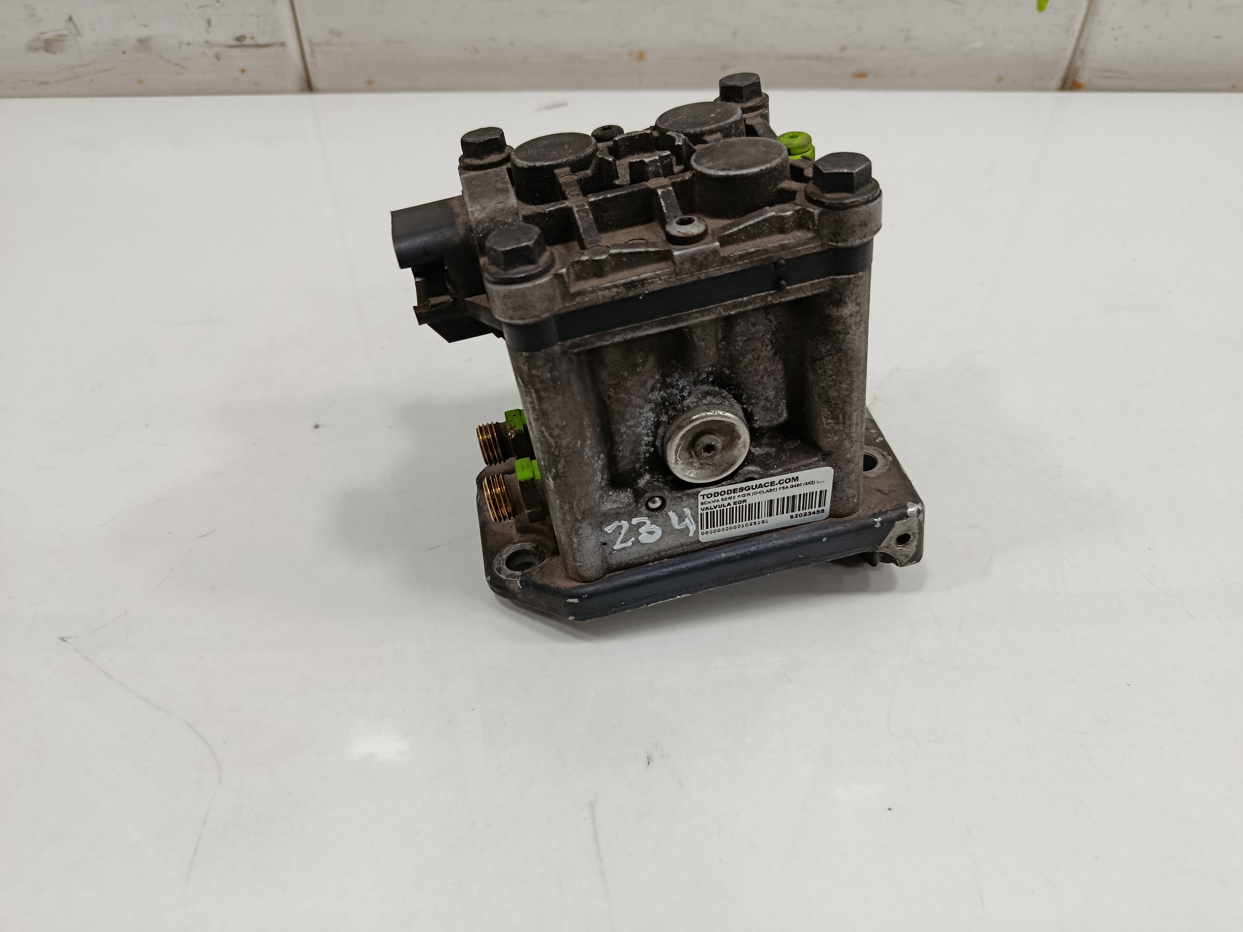 VALVULA EGR SCANIA SERIE P/G/R (C-CLASE) FSa G480 (4x2) Largura mediana CG 16