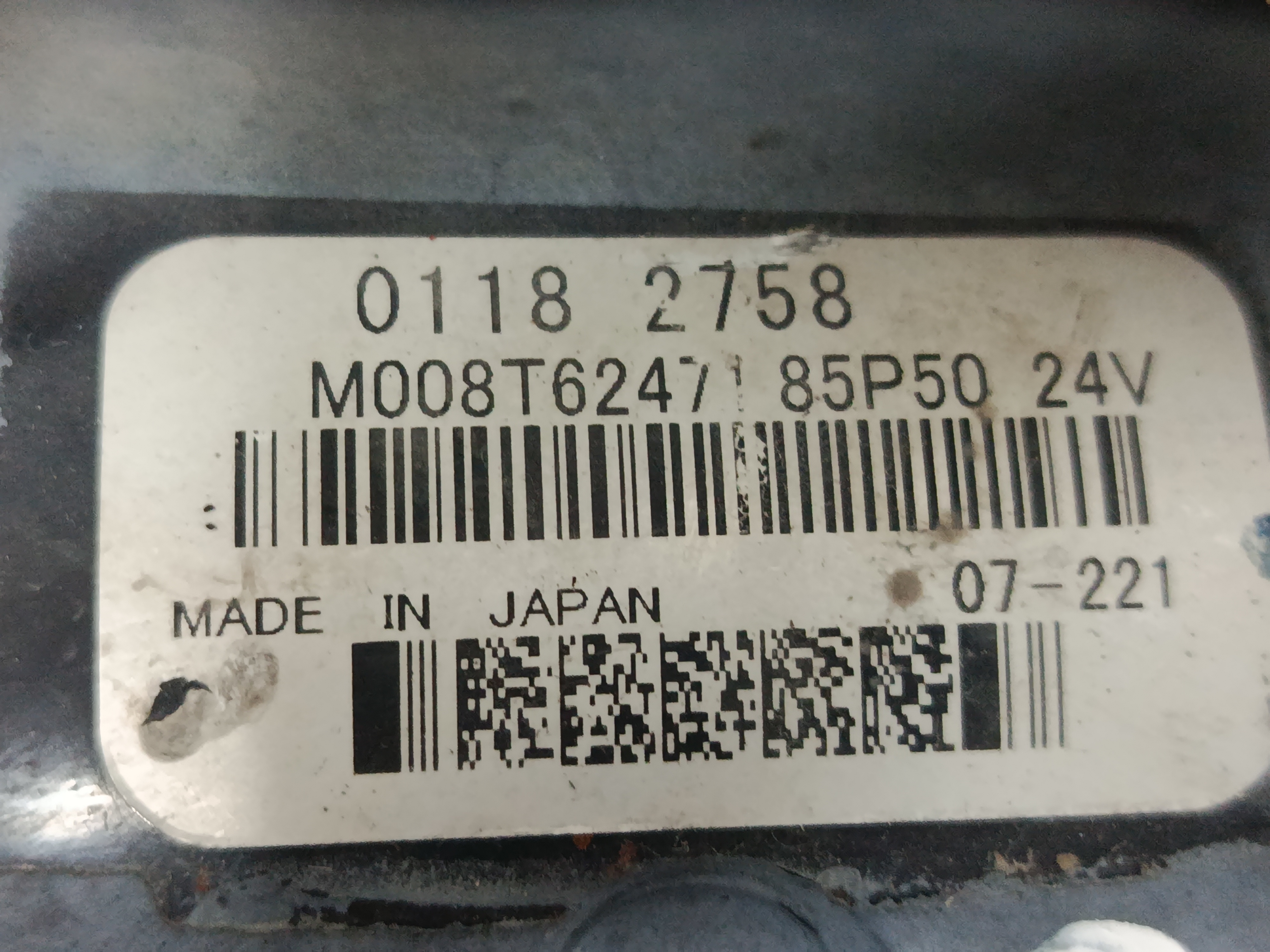 MOTOR ARRANQUE RENAULT MIDLUM FG   XXX.12                   E5 Cabina doble