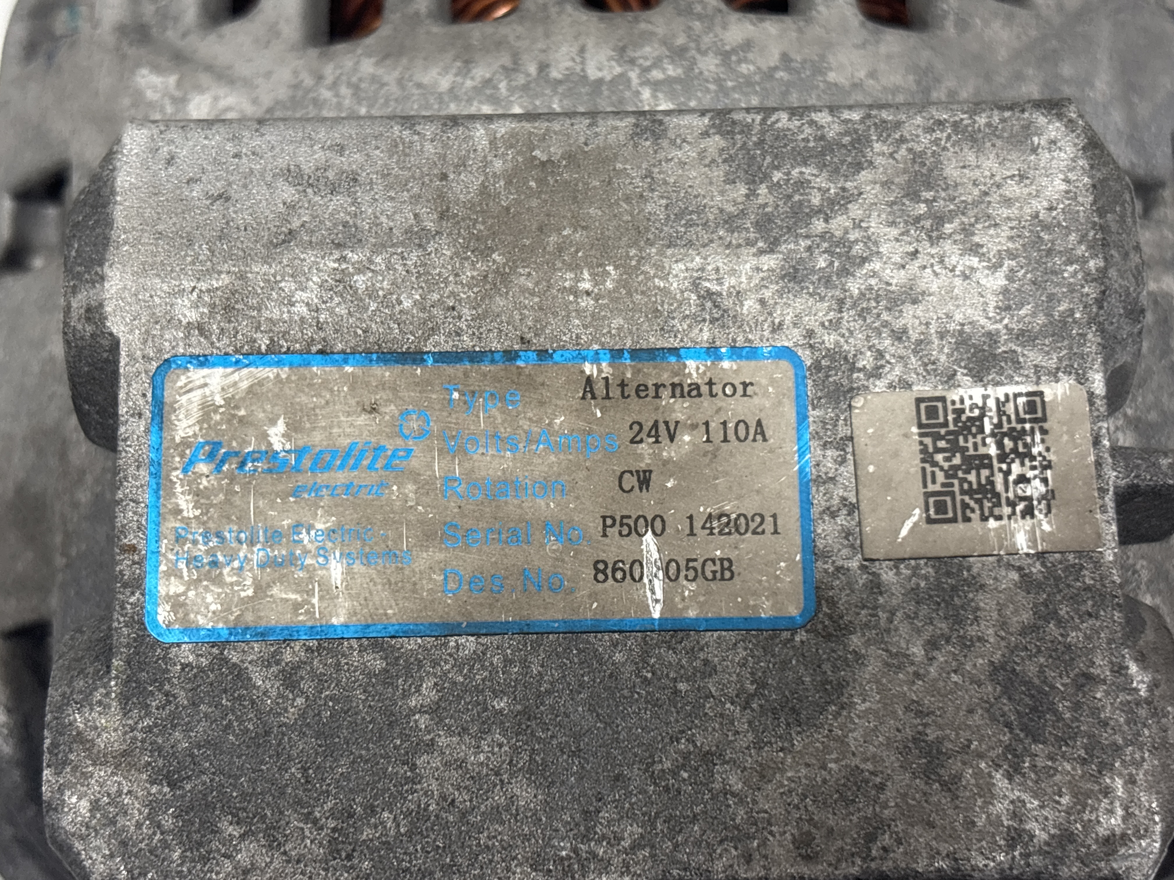 ALTERNADOR SCANIA SERIE P/G/R (C-CLASE) Fg  340  (4X2) Corto CP 13 / 14 B
