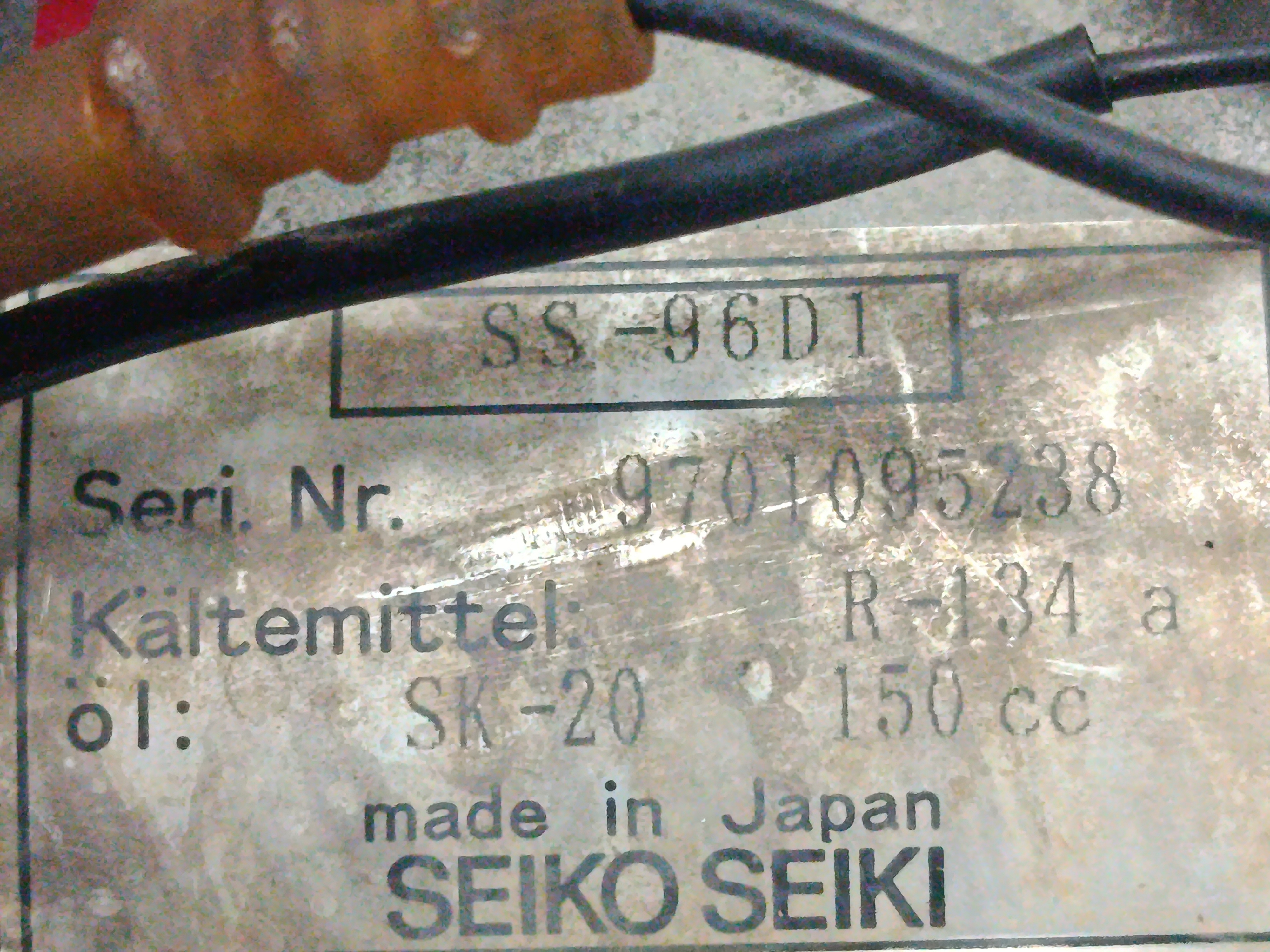 COMPRESOR AIRE ACONDICIONADO BMW SERIE 3 BERLINA (E36) 318tds