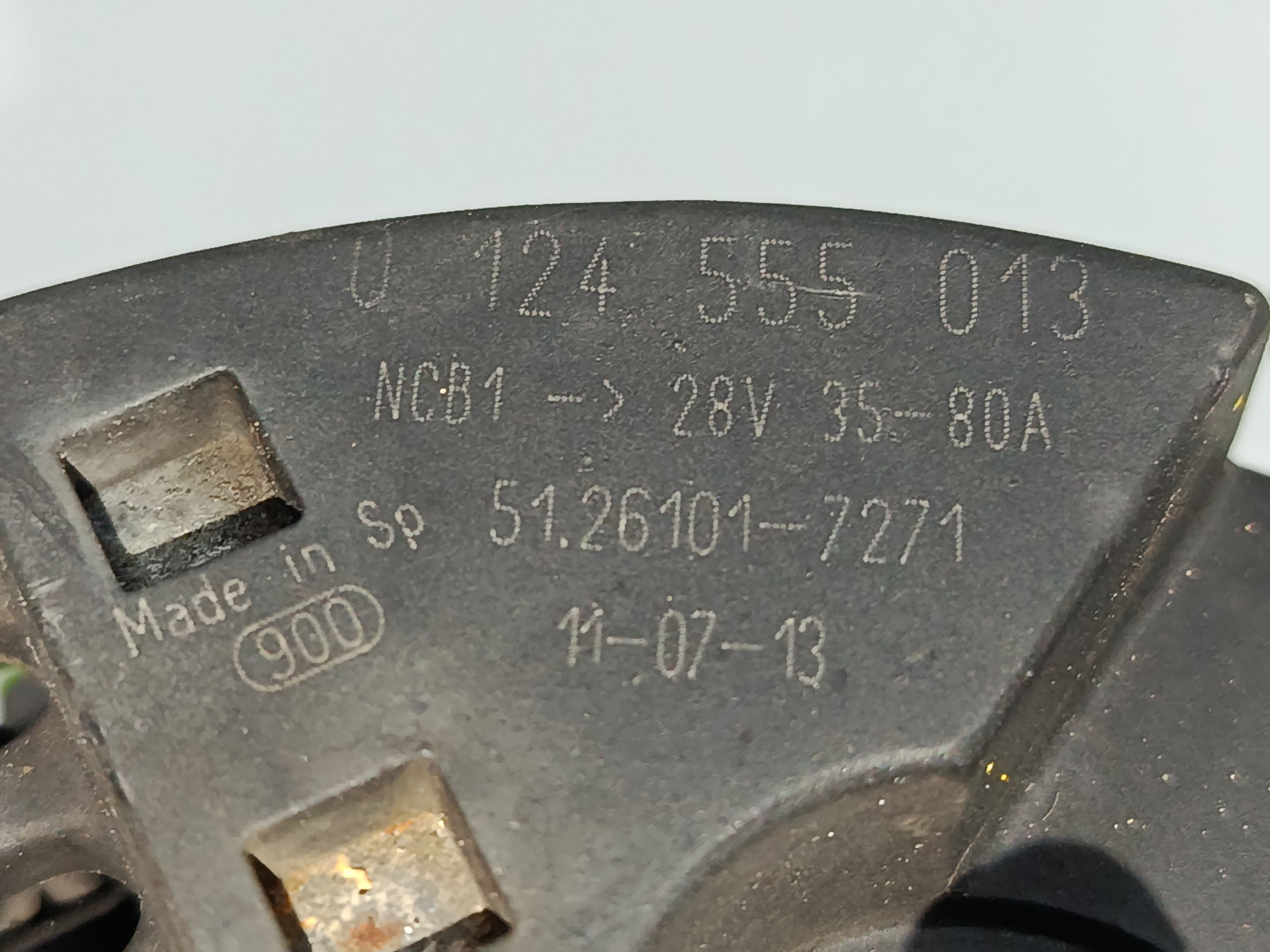 ALTERNADOR MAN TG - L 10.XXX 10.210   Chasis C (Compact)