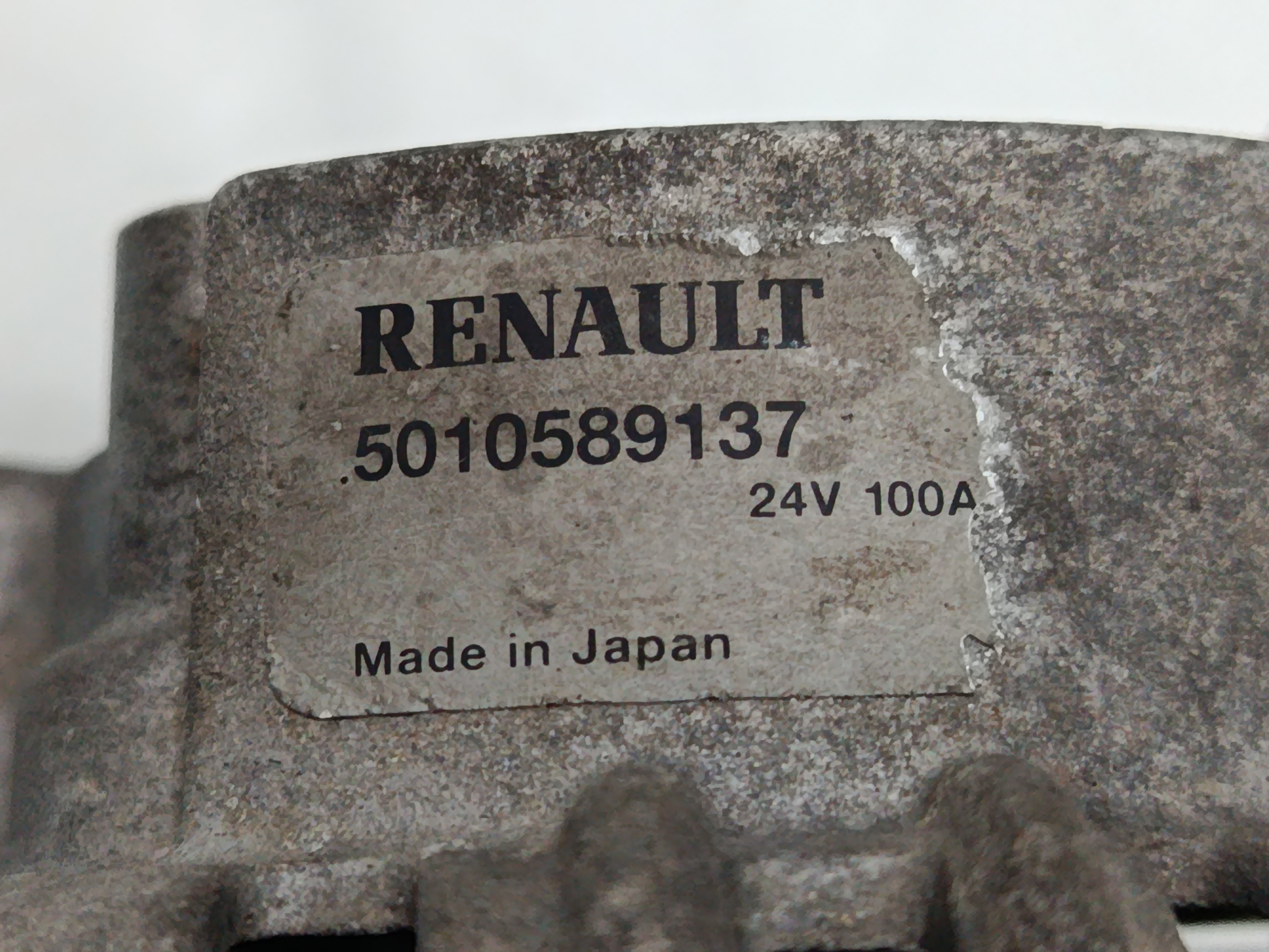 ALTERNADOR RENAULT MIDLUM FG   XXX.12                   E5 Cabina doble