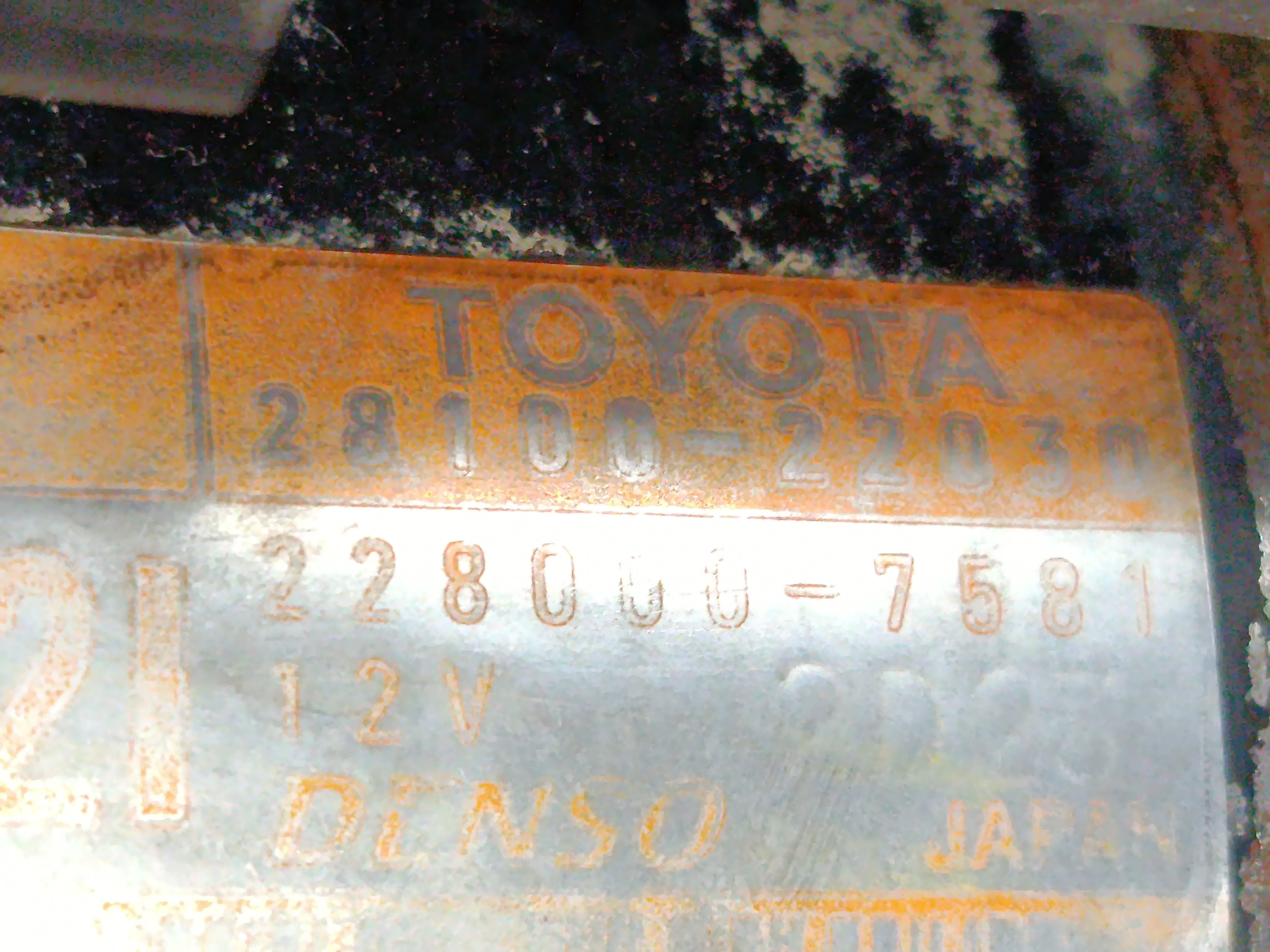 MOTOR ARRANQUE TOYOTA RAV 4 (A2) 1.8 Luna (2003->)