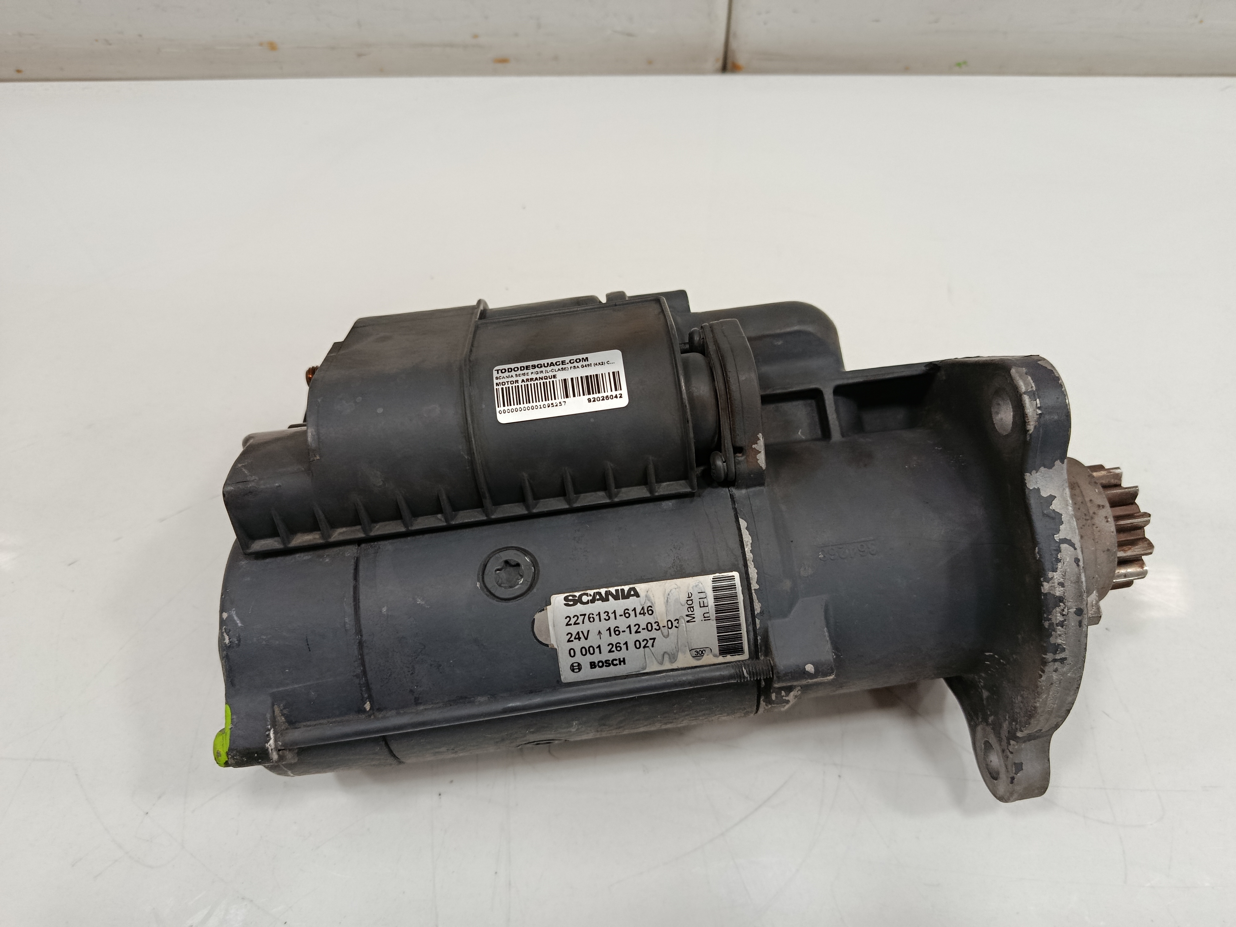 MOTOR ARRANQUE SCANIA SERIE P/G/R (L-CLASE) FSa G450 (4x2) Corto CG 14