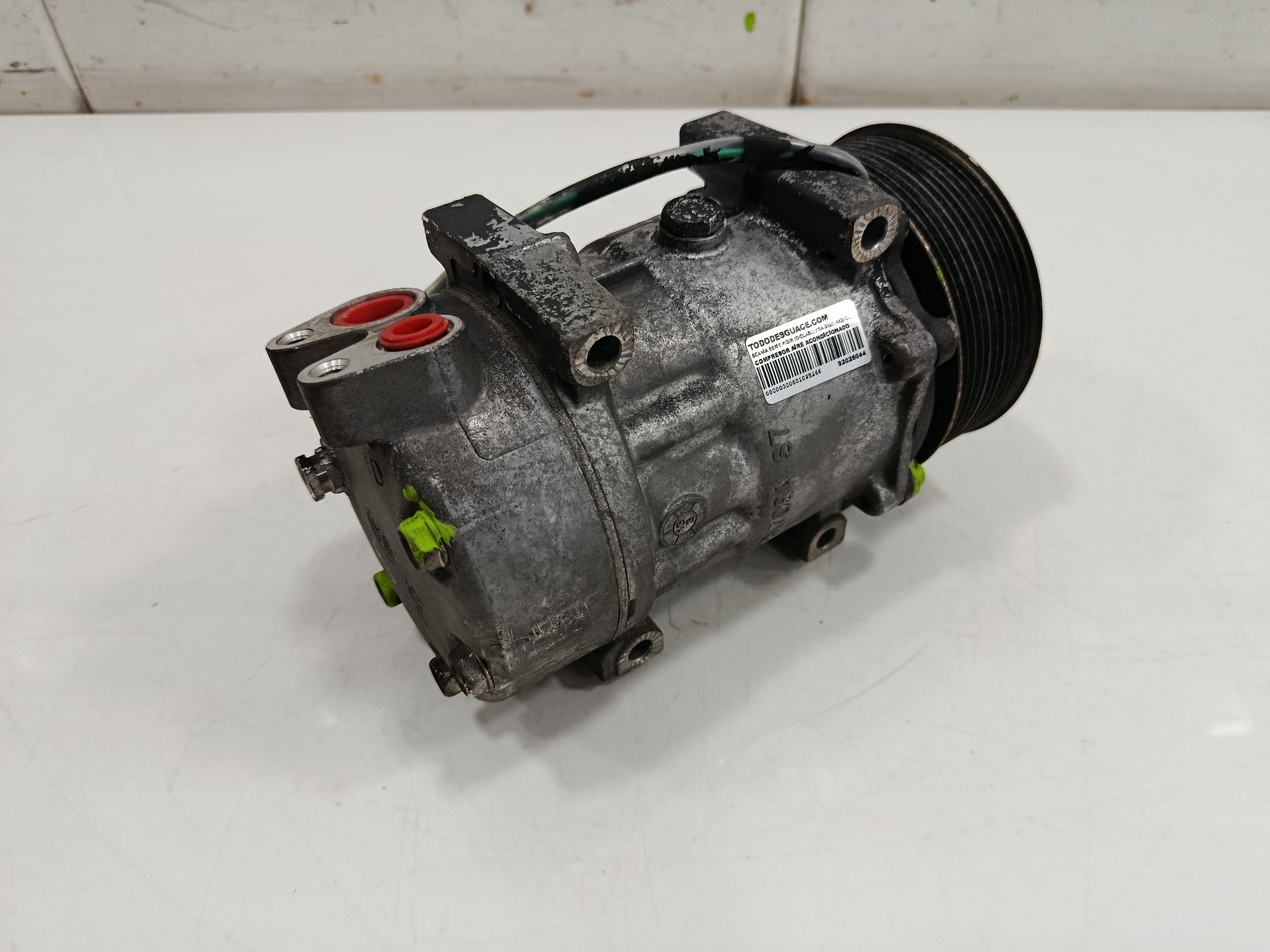 COMPRESOR AIRE ACONDICIONADO SCANIA SERIE P/G/R (C-CLASE) FSa G320 (4x2) Corto CG 14