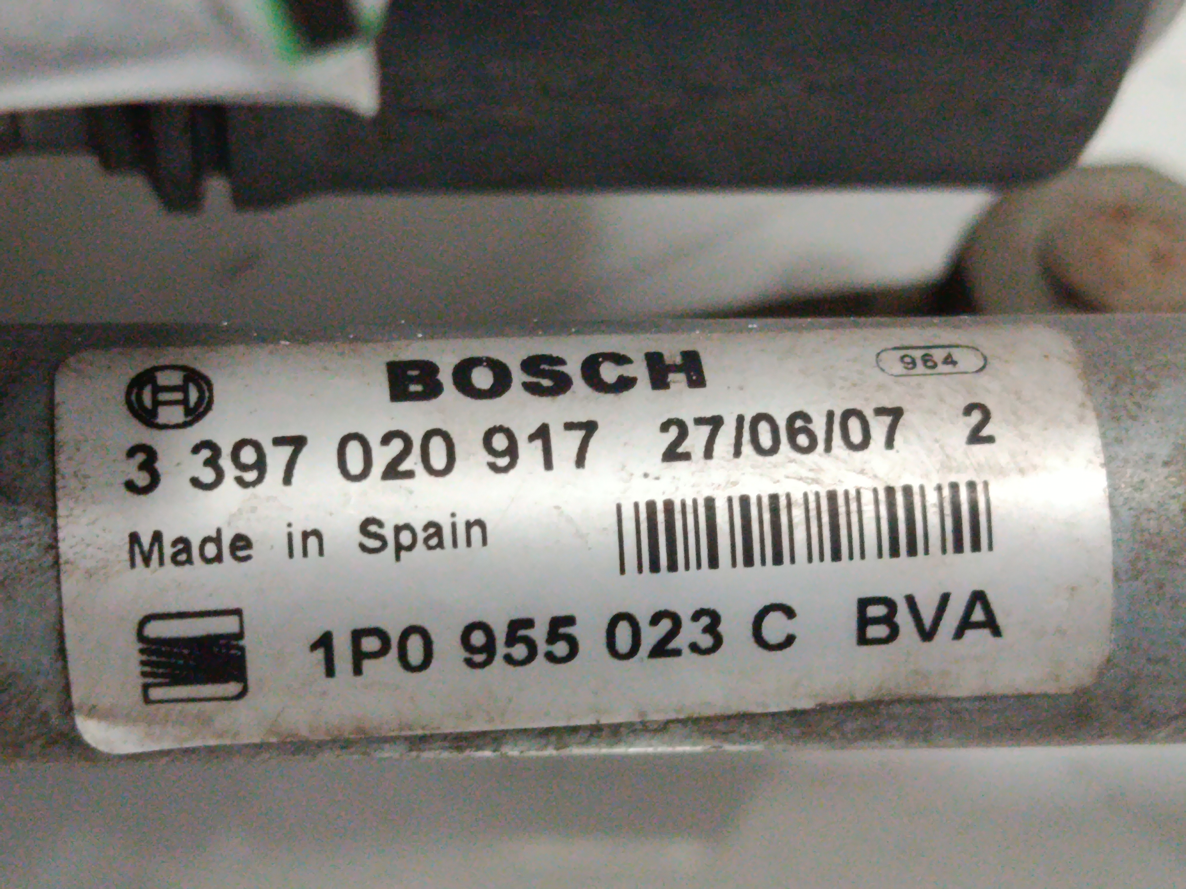 MOTOR LIMPIA DELANTERO SEAT LEON (1P1) Comfort Limited