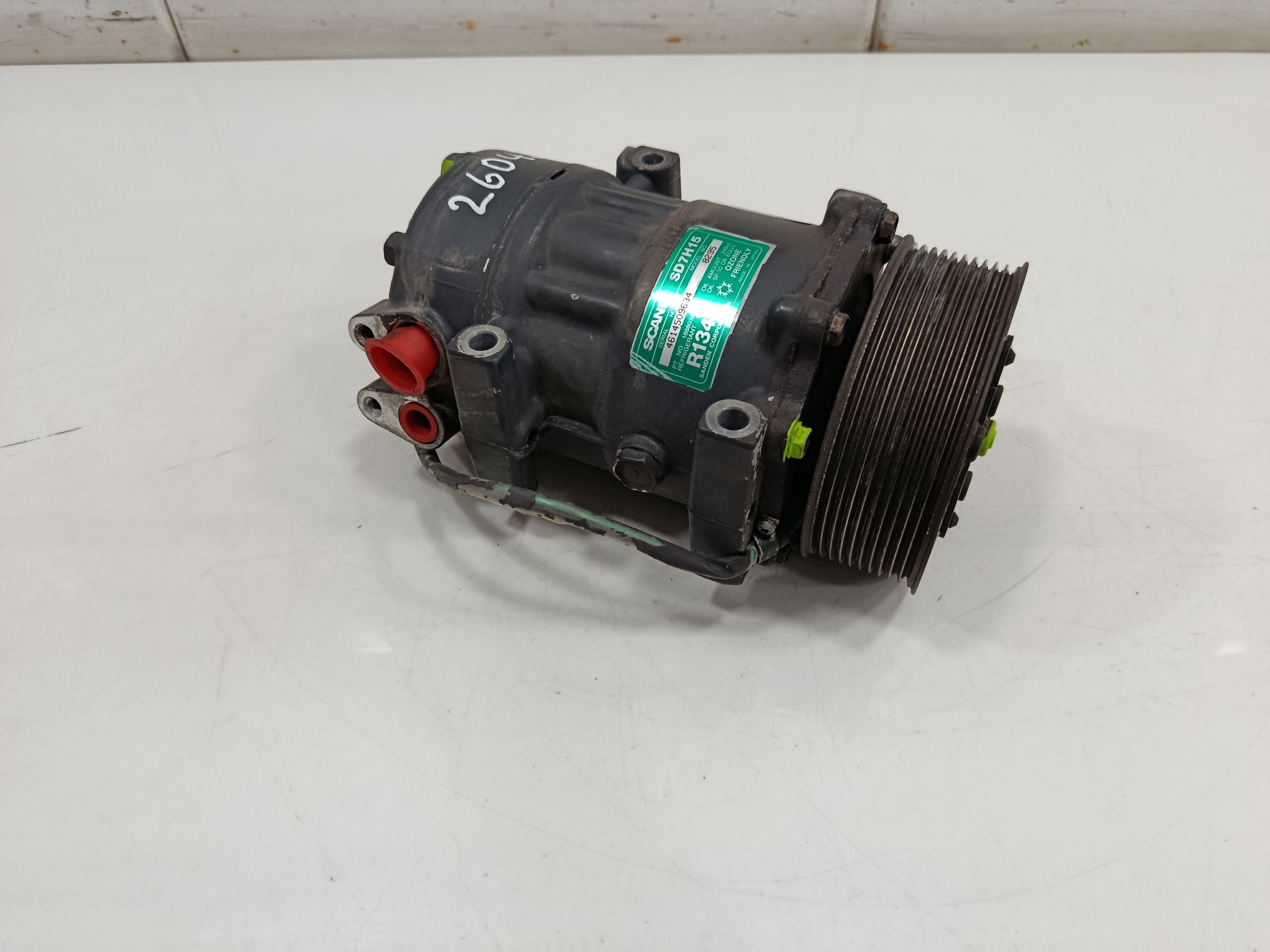COMPRESOR AIRE ACONDICIONADO SCANIA SERIE P/G/R (L-CLASE) FSa G450 (4x2) Corto CG 14