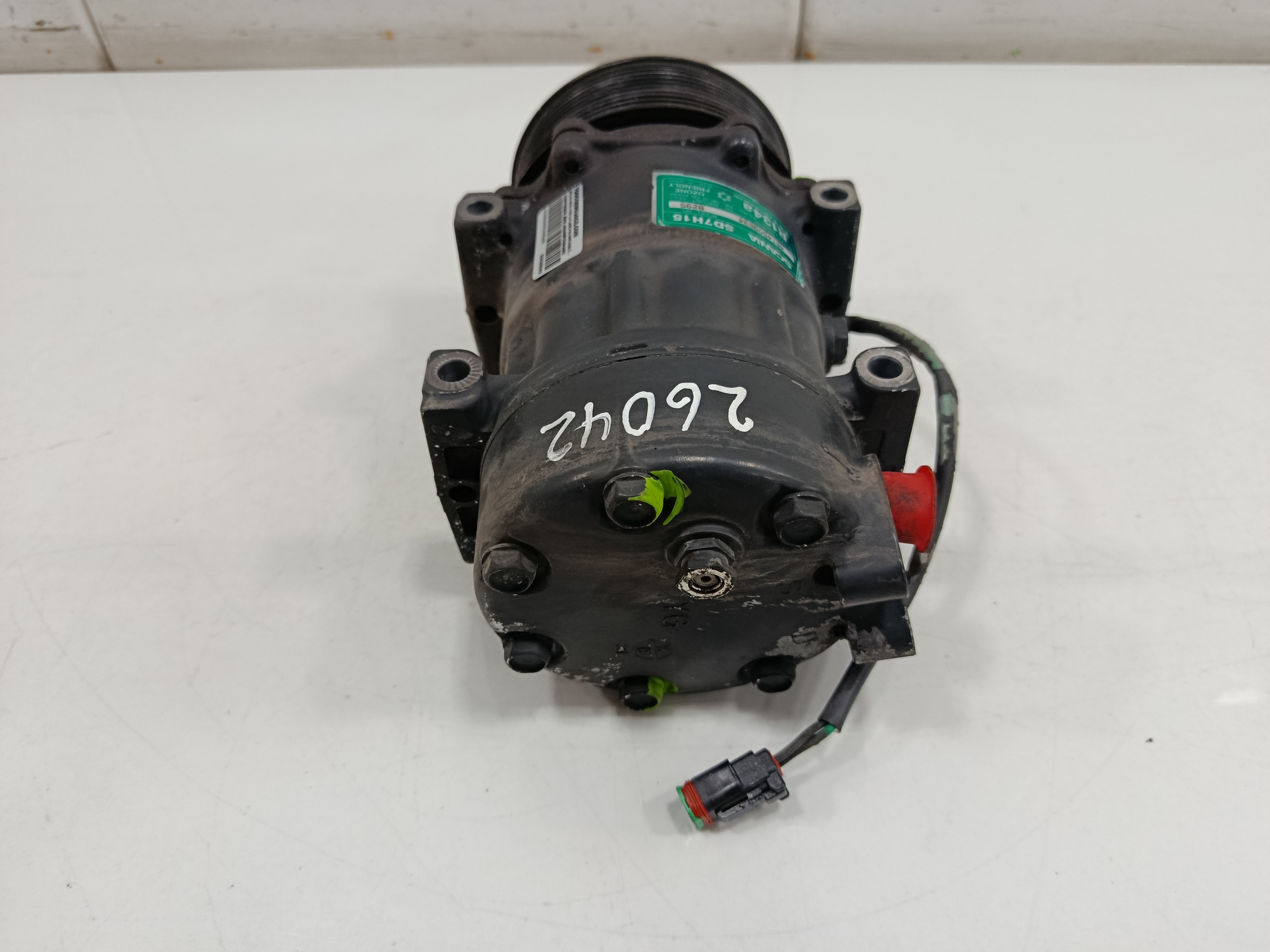COMPRESOR AIRE ACONDICIONADO SCANIA SERIE P/G/R (L-CLASE) FSa G450 (4x2) Corto CG 14