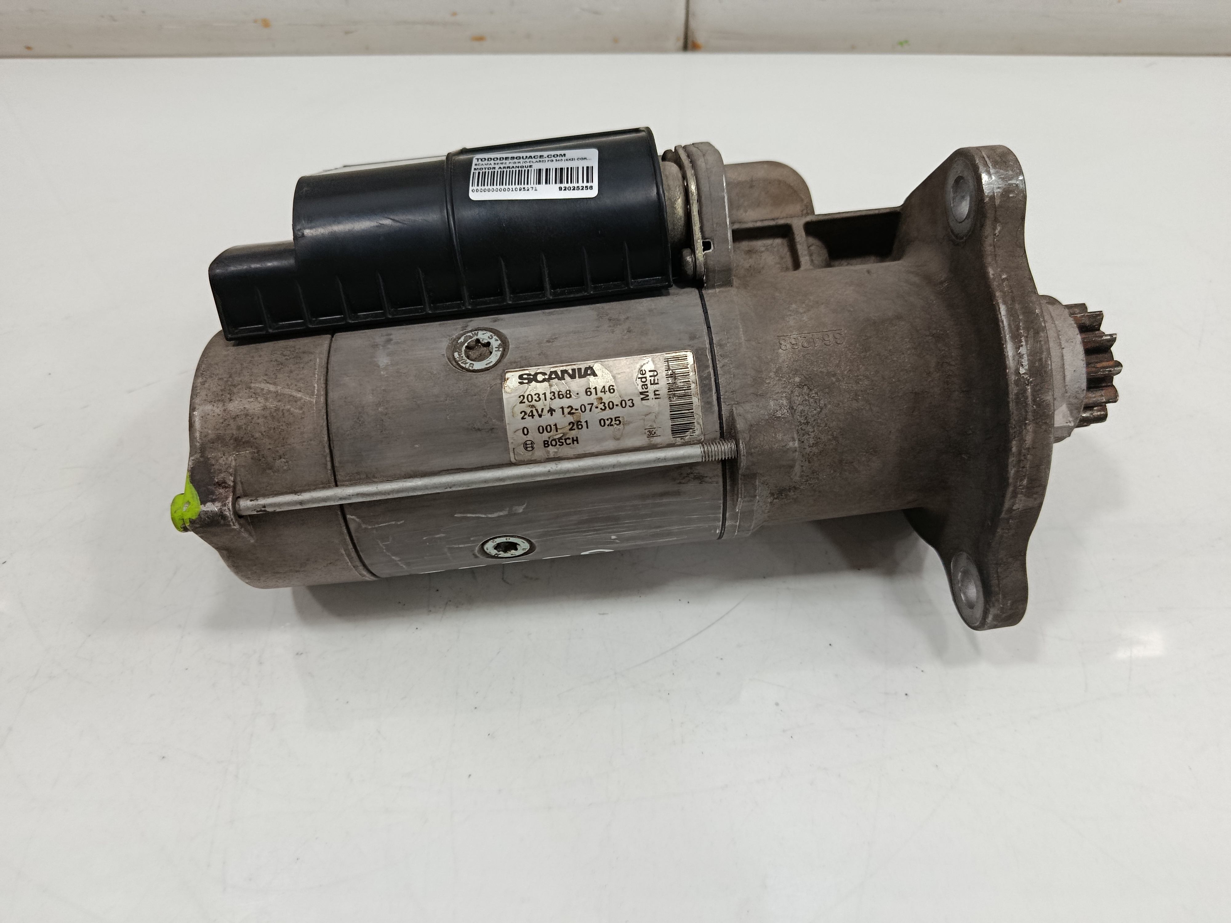 MOTOR ARRANQUE SCANIA SERIE P/G/R (C-CLASE) Fg  340  (4X2) Corto CP 13 / 14 B
