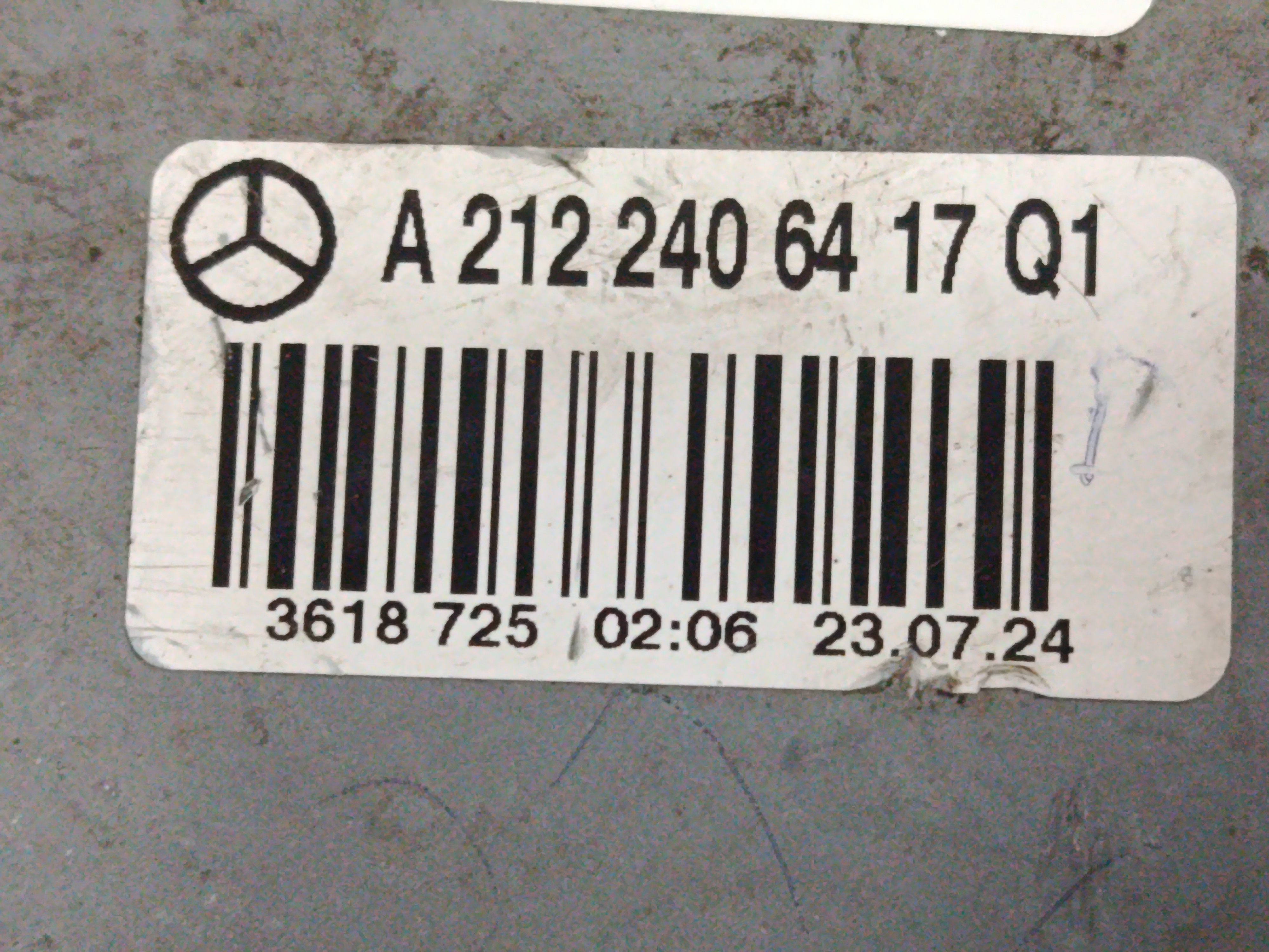 TACO MOTOR MERCEDES-BENZ CLASE E (W212) FAMILIAR 220 CDI BlueEfficiency (212.202)