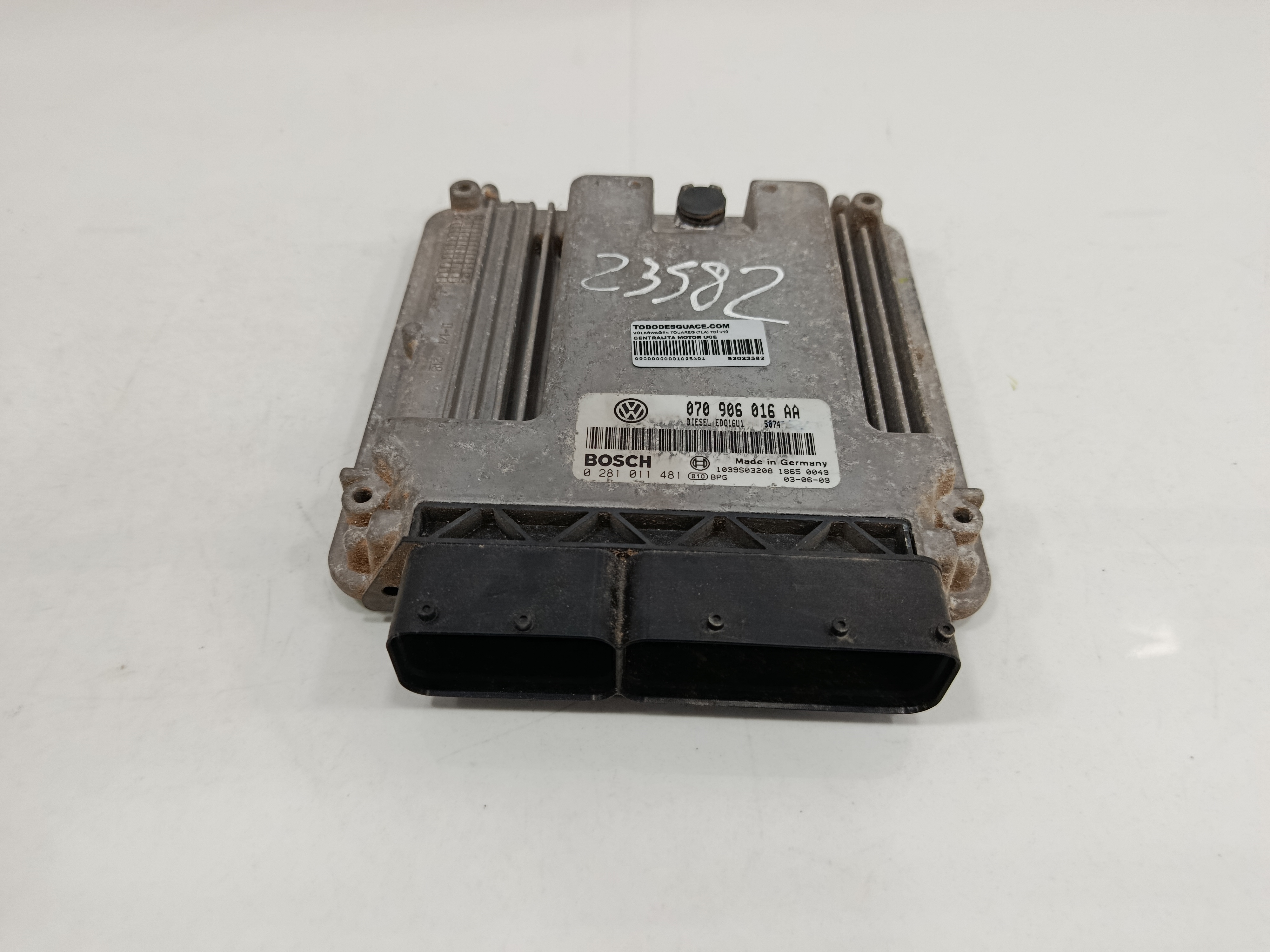 CENTRALITA MOTOR UCE VOLKSWAGEN TOUAREG (7LA) TDI V10