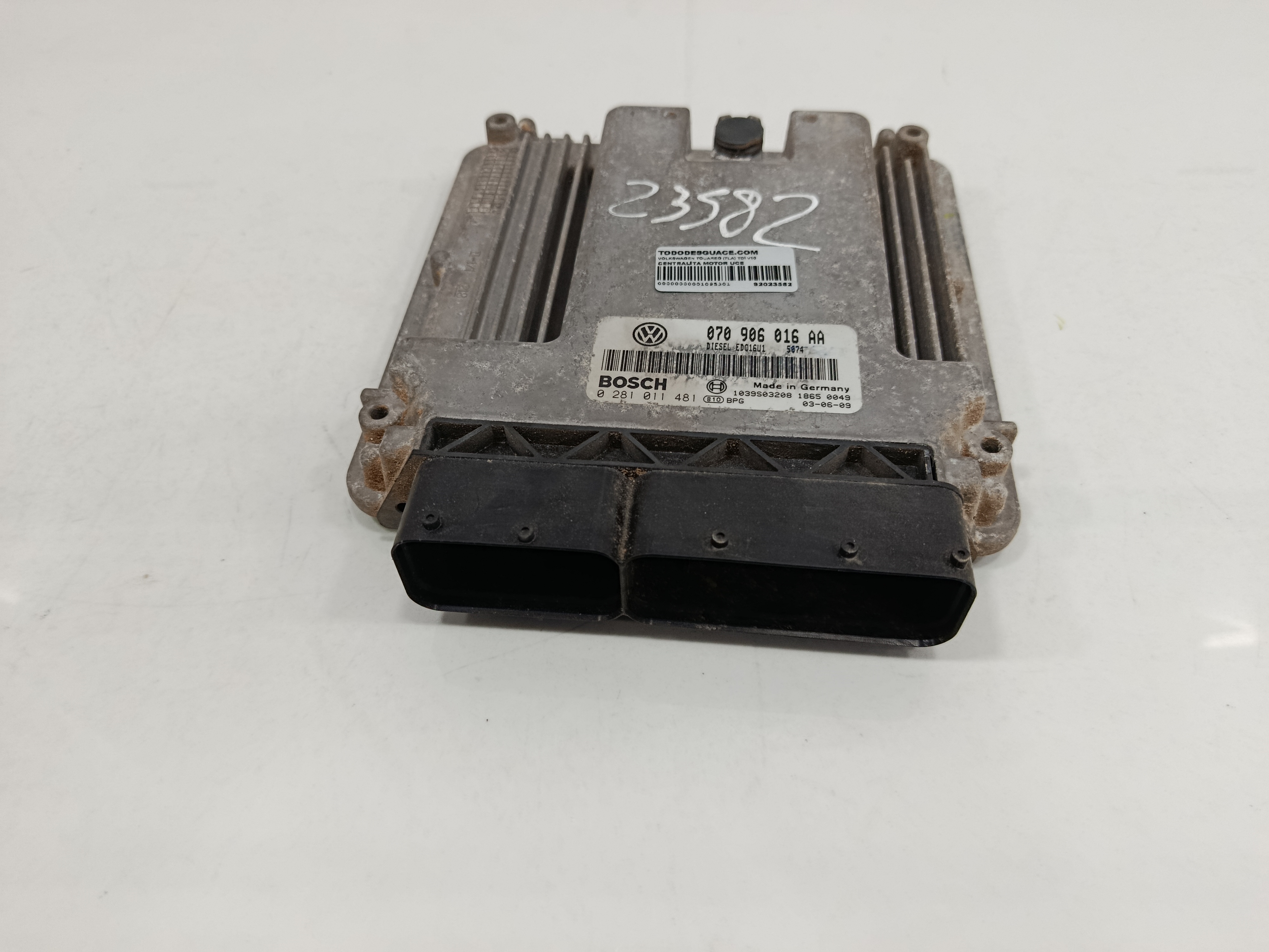 CENTRALITA MOTOR UCE VOLKSWAGEN TOUAREG (7LA) TDI V10