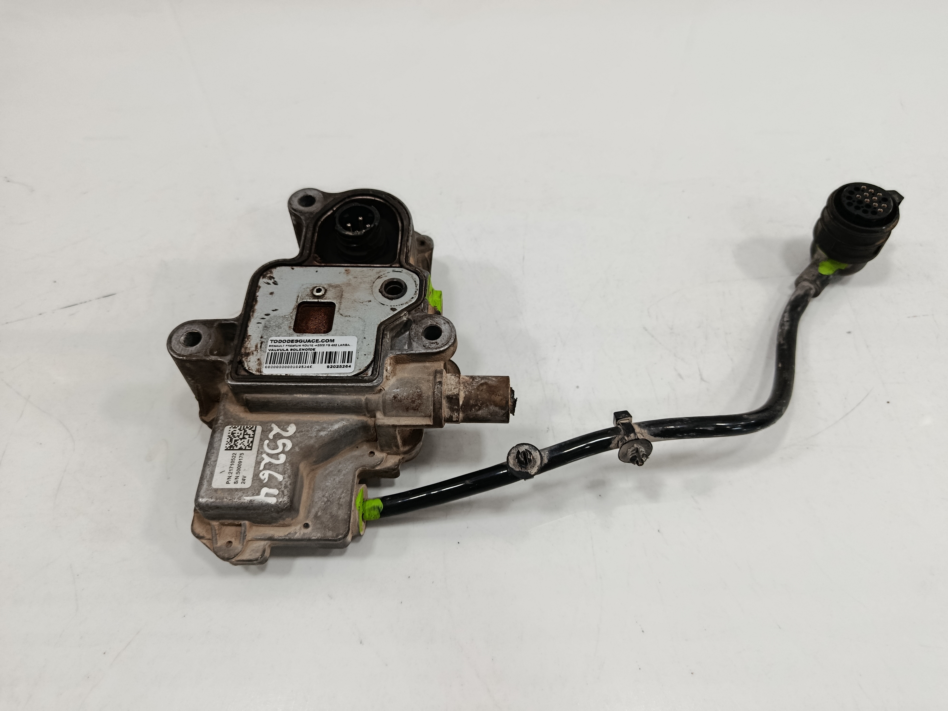 VALVULA SOLENOIDE RENAULT PREMIUM ROUTE ->2006 Fg 4x2 Larga distancia