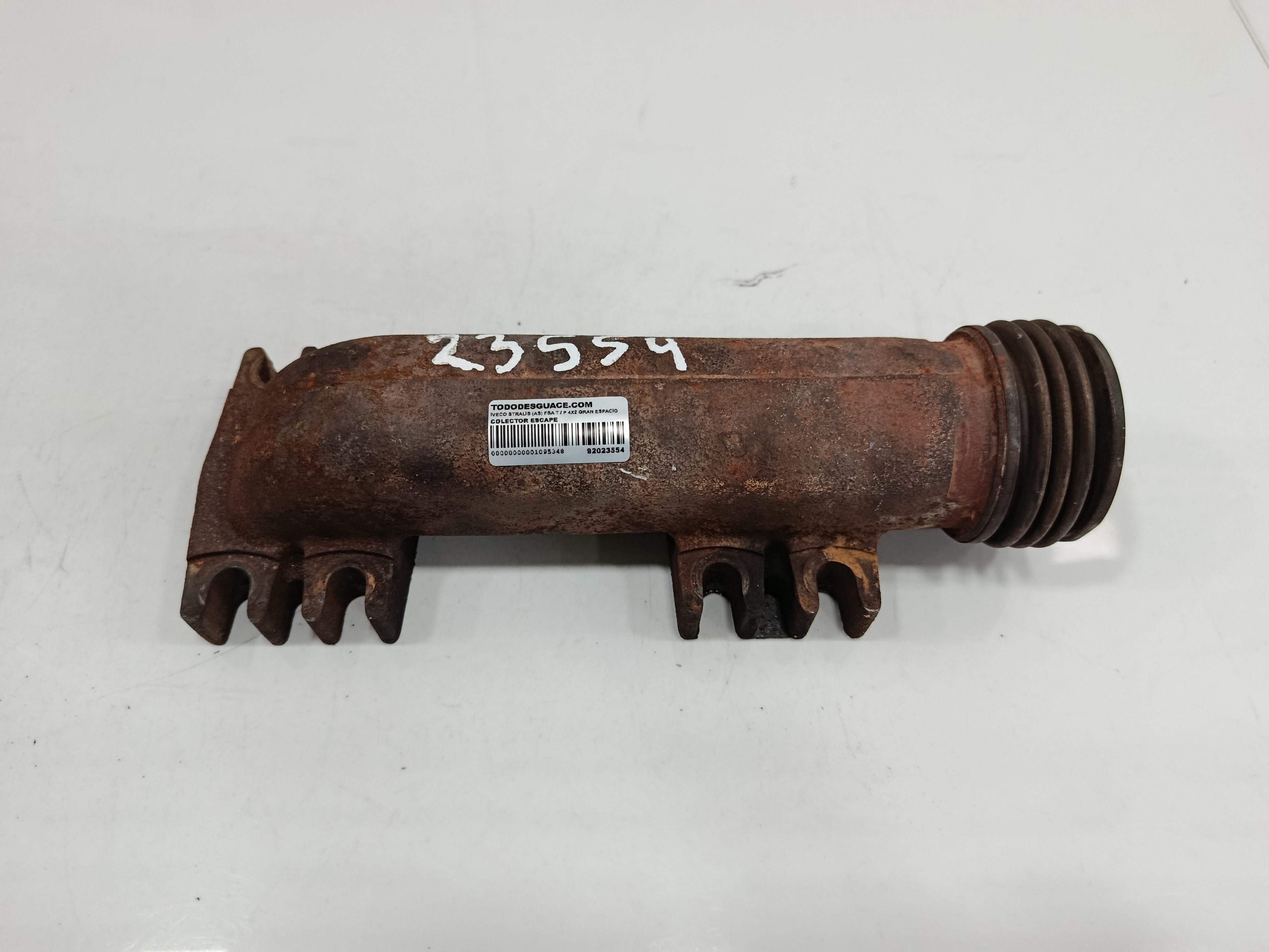 COLECTOR ESCAPE IVECO STRALIS (AS) FSA T / P  4X2 Gran espacio