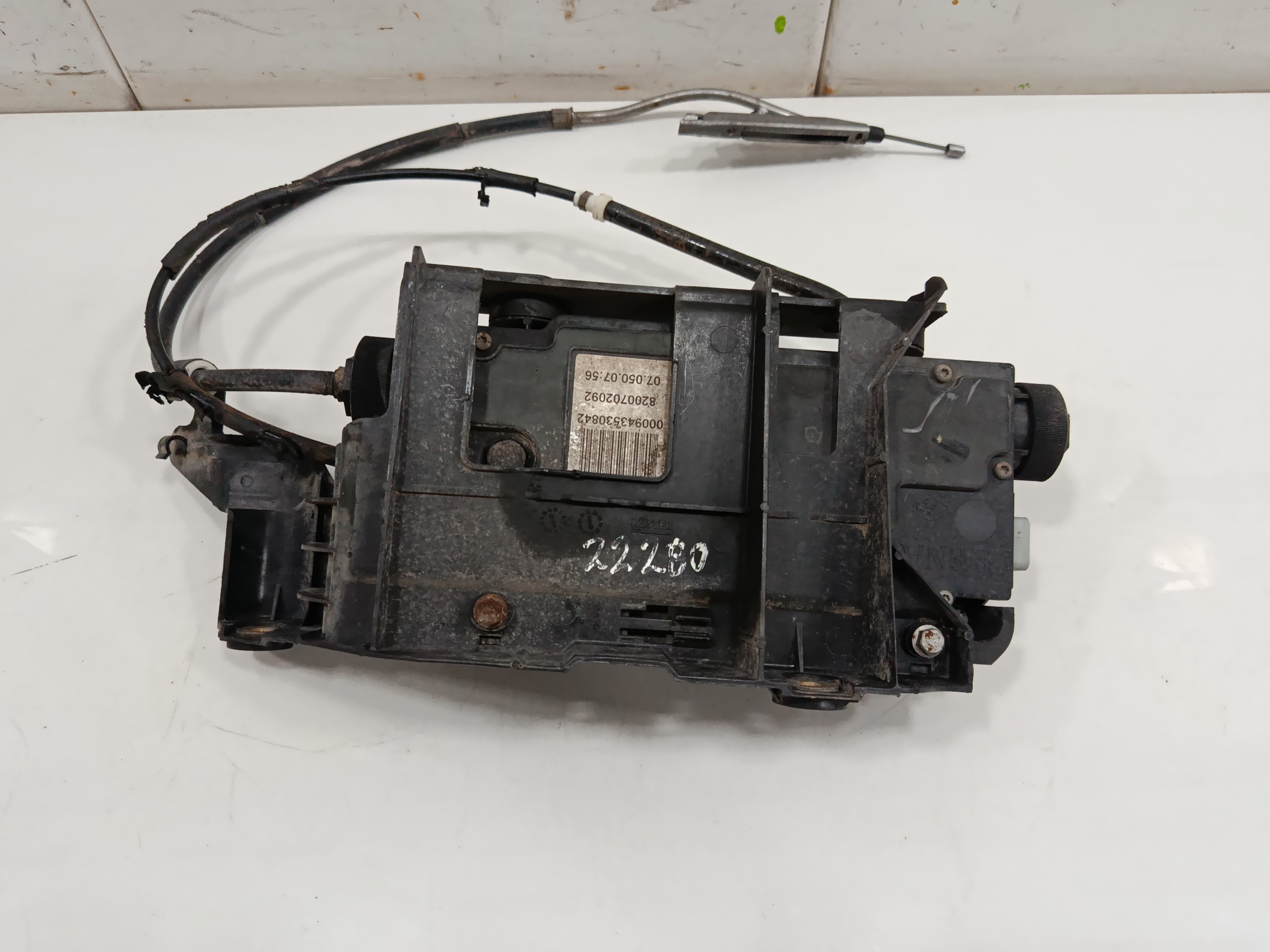 FRENO DE MANO ELECTRICO RENAULT SCENIC II Dynamique   |   10.06 - 12.09