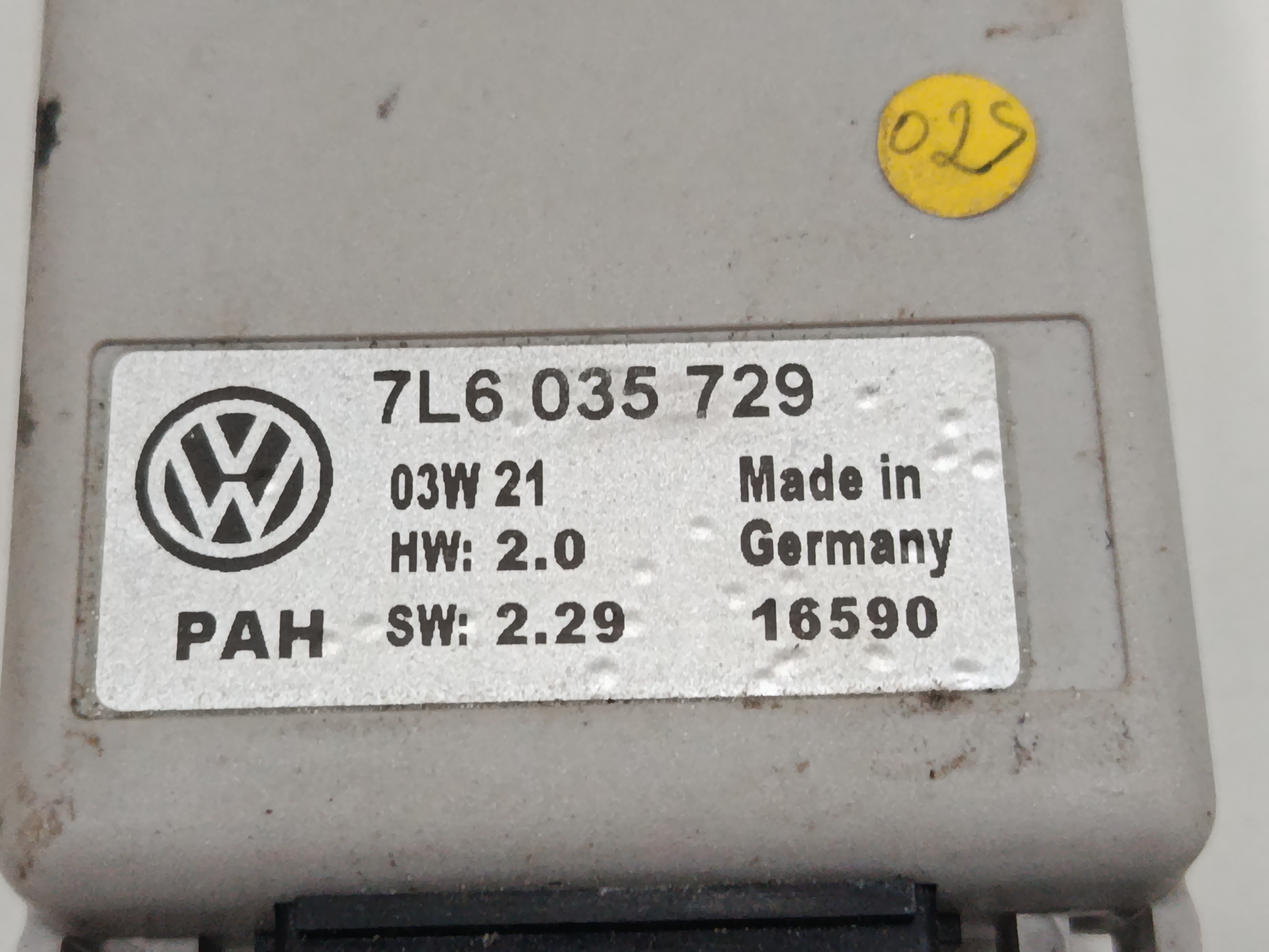 MODULO ELECTRONICO VOLKSWAGEN TOUAREG (7LA) TDI V10