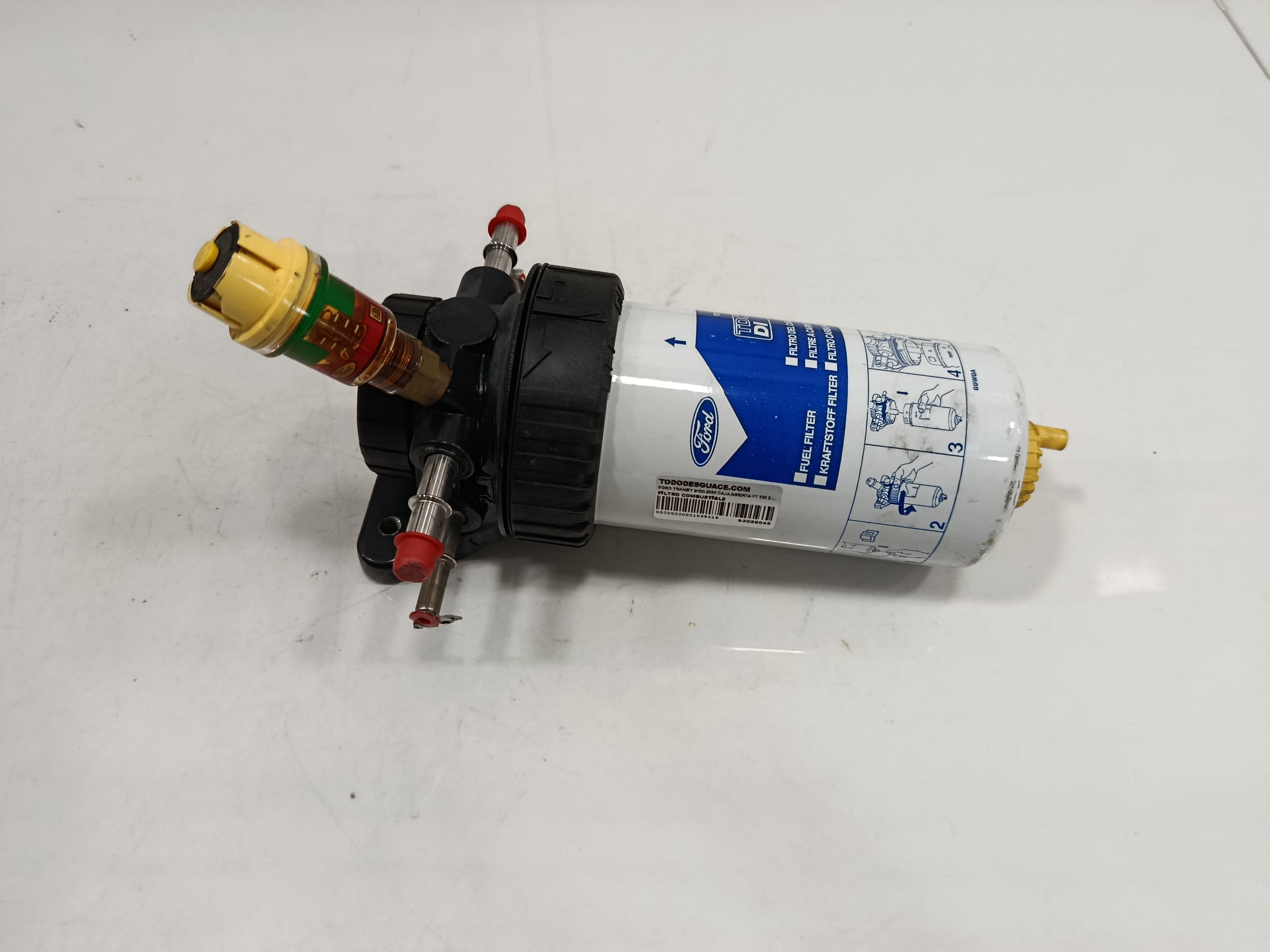 FILTRO COMBUSTIBLE FORD TRANSIT MOD.2000 CAJA ABIERTA FT  330   2.4  corto