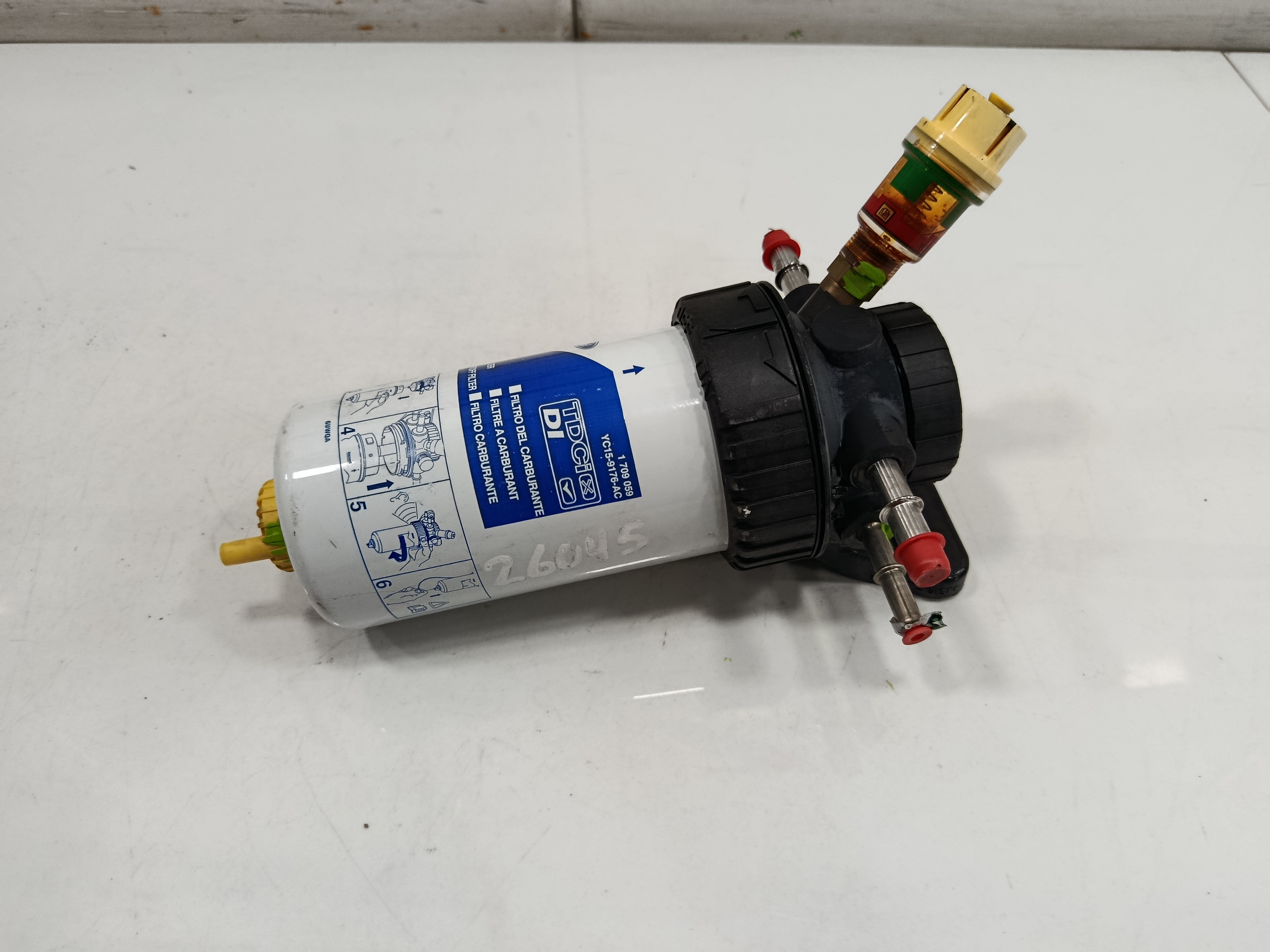 FILTRO COMBUSTIBLE FORD TRANSIT MOD.2000 CAJA ABIERTA FT  330   2.4  corto