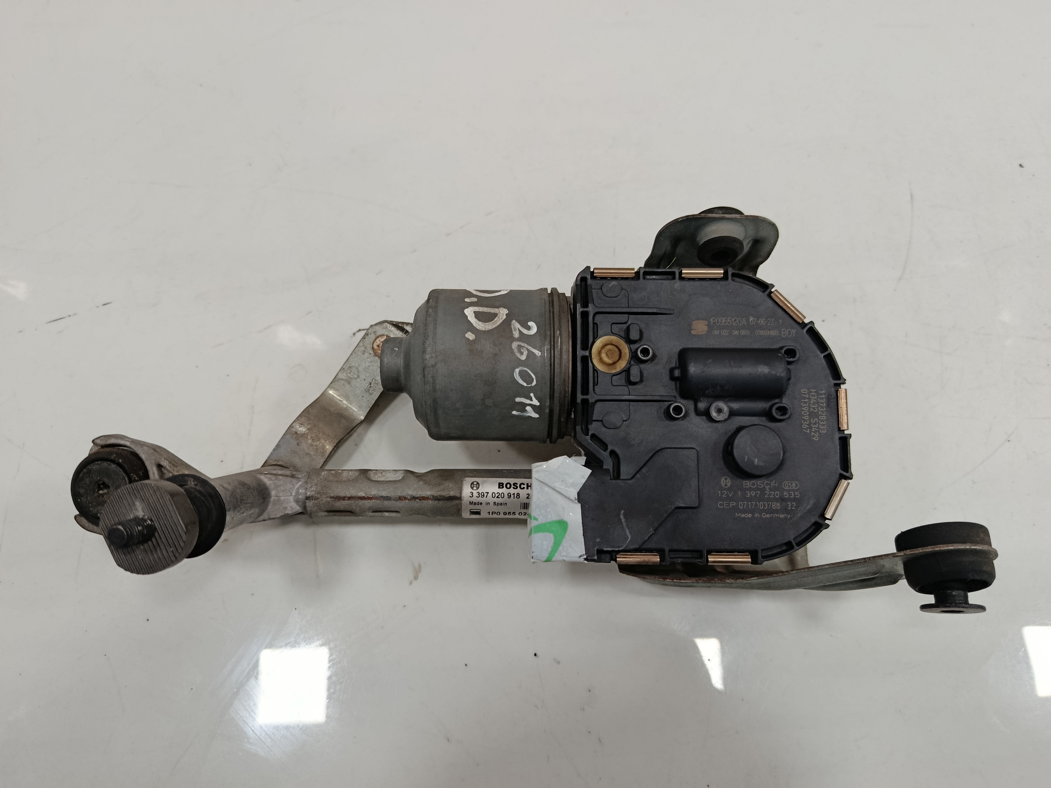 MOTOR LIMPIA DELANTERO SEAT LEON (1P1) Comfort Limited