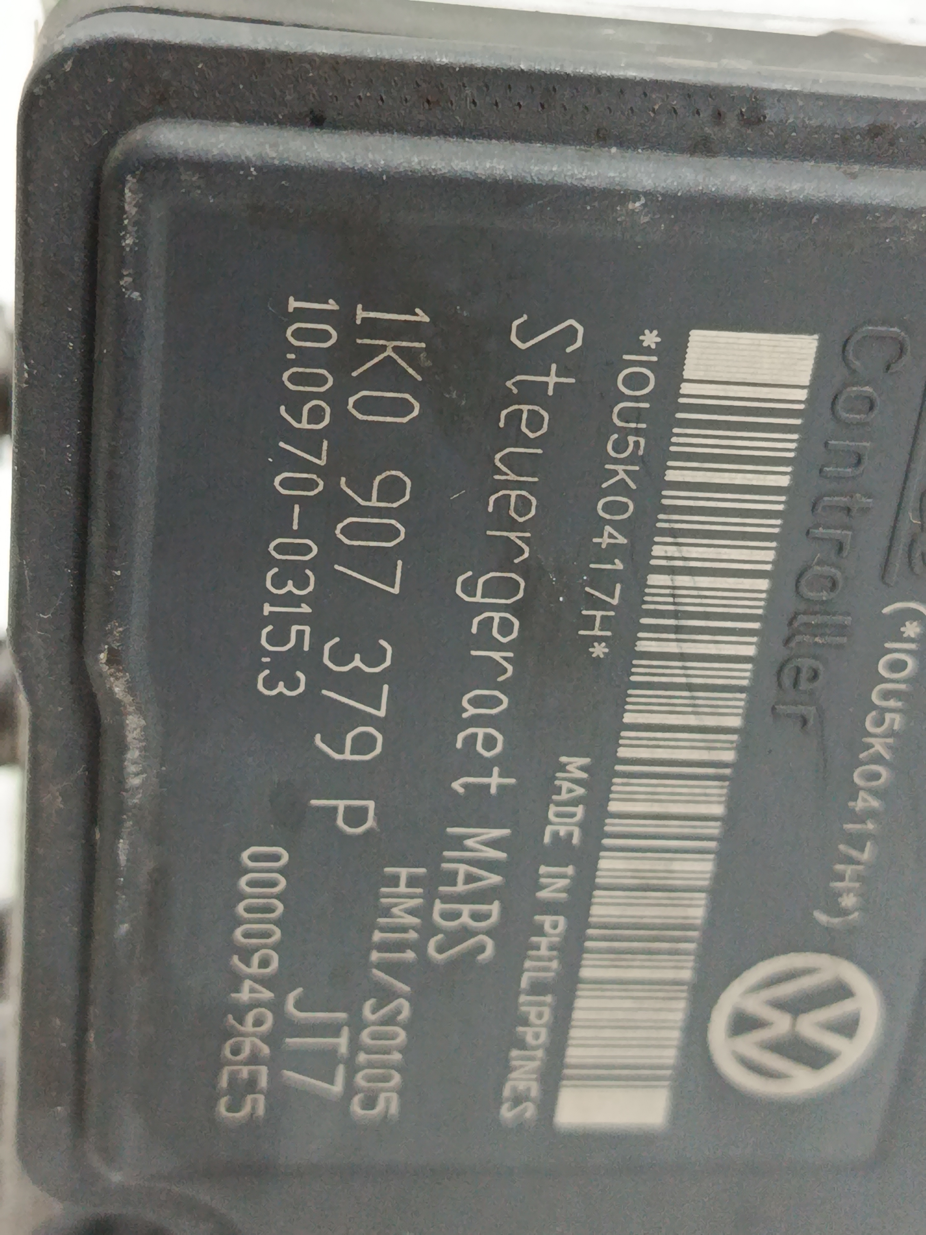 ABS SKODA OCTAVIA BERLINA (1Z3) Elegance
