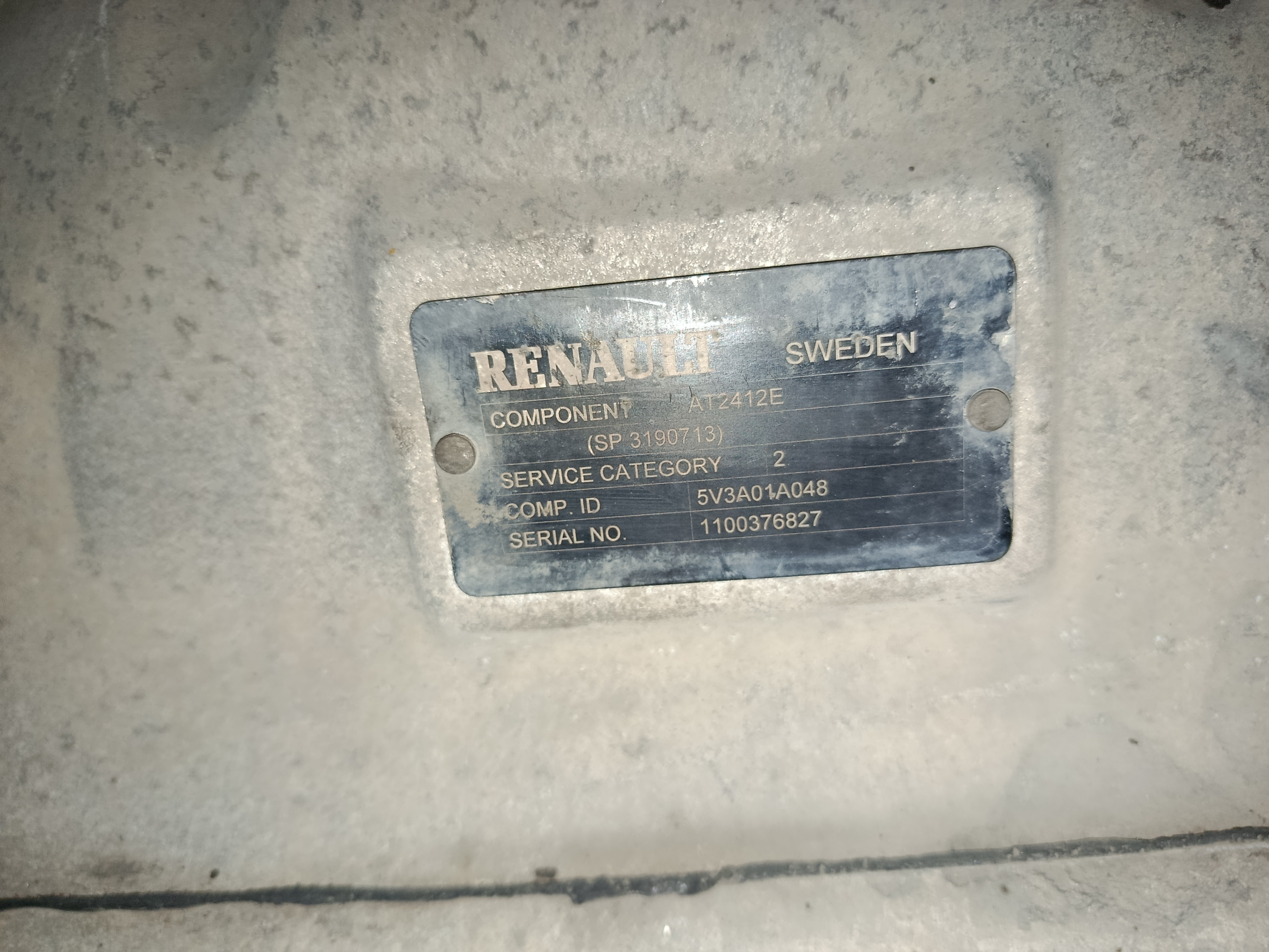 CAJA CAMBIOS RENAULT T 460 DTI 11 460 EURO VI