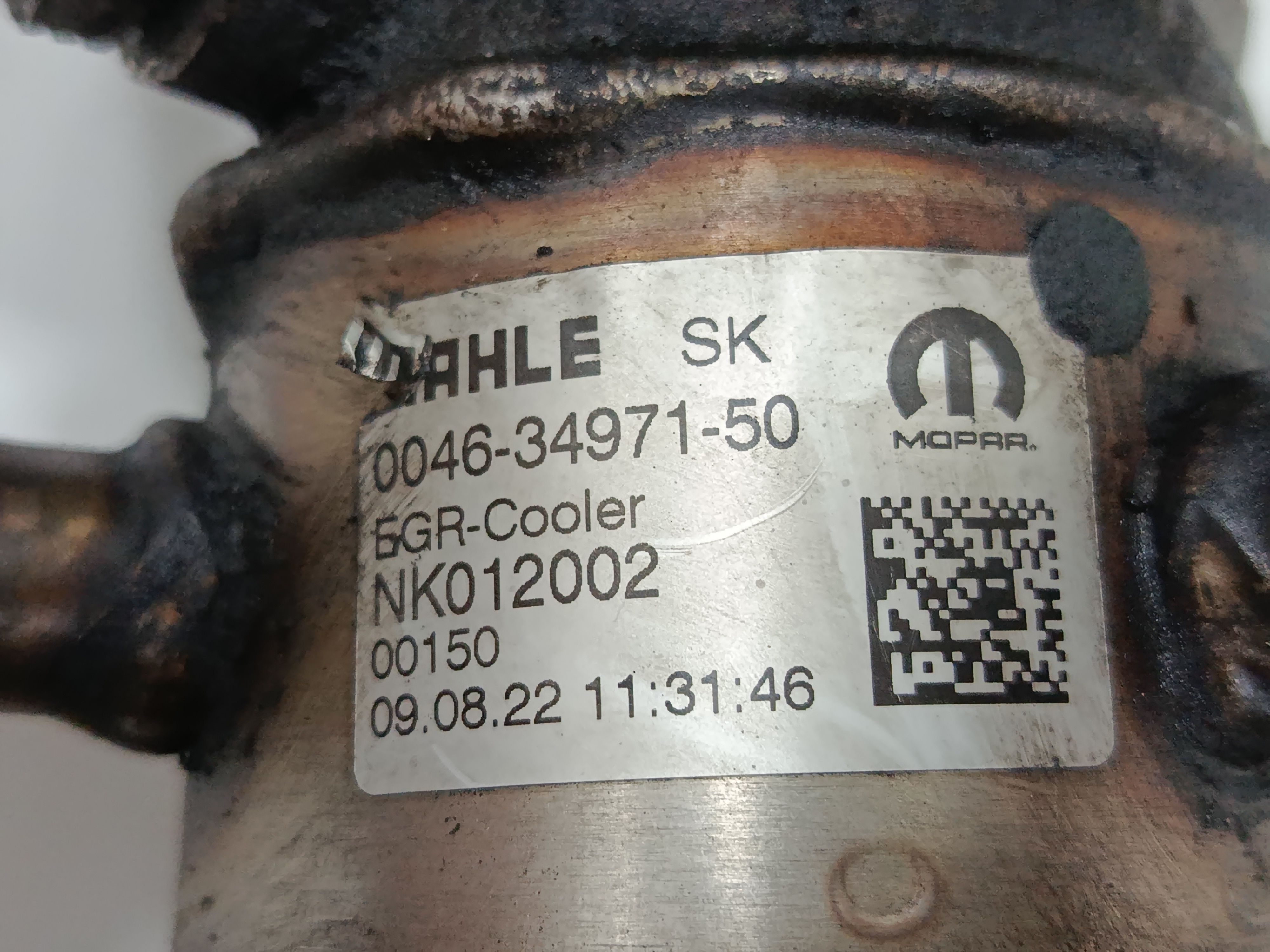 ENFRIADOR EGR FIAT DUCATO *
