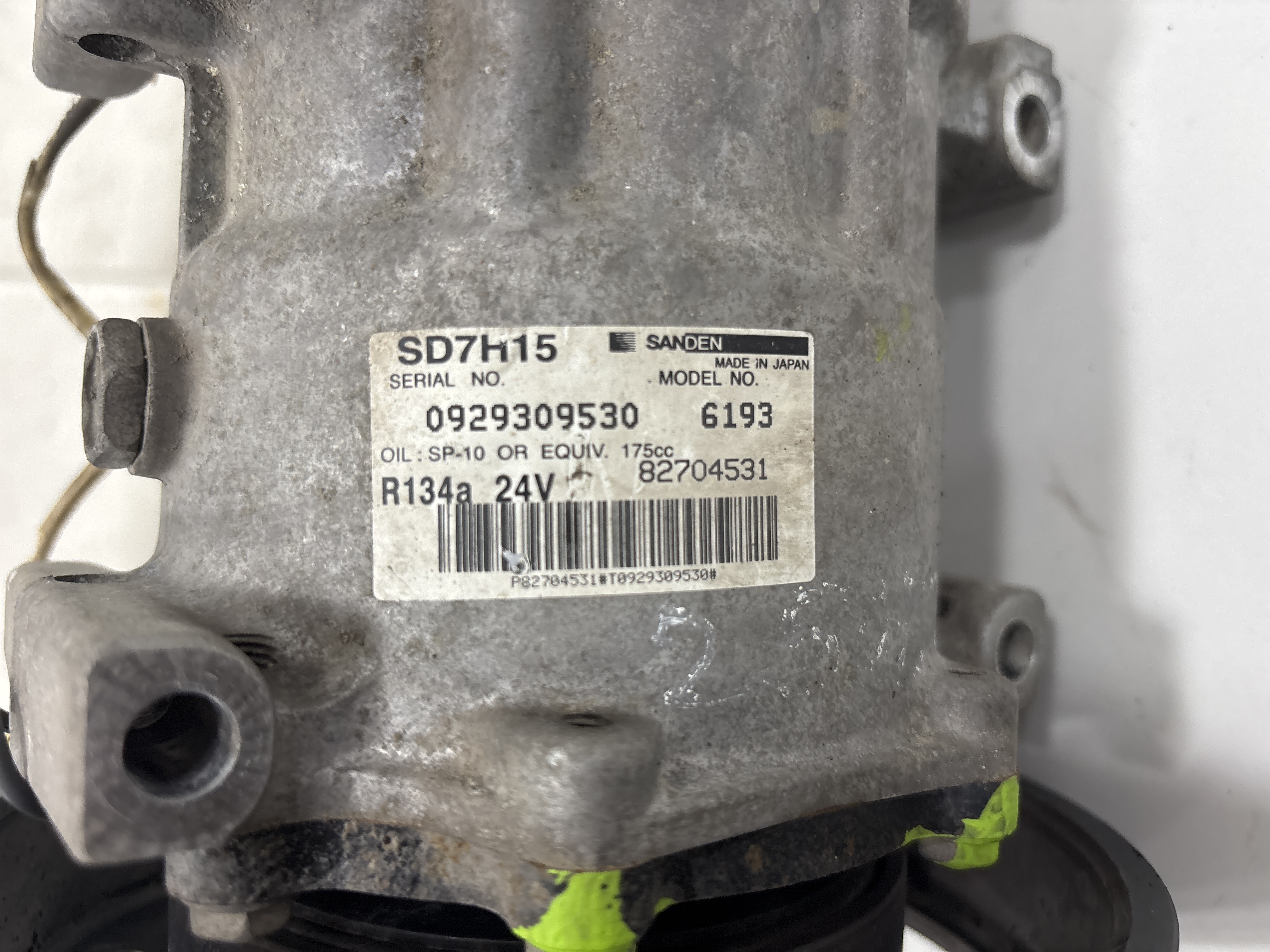 COMPRESOR AIRE ACONDICIONADO RENAULT SERIE T Fg 4x2 Day-Cab