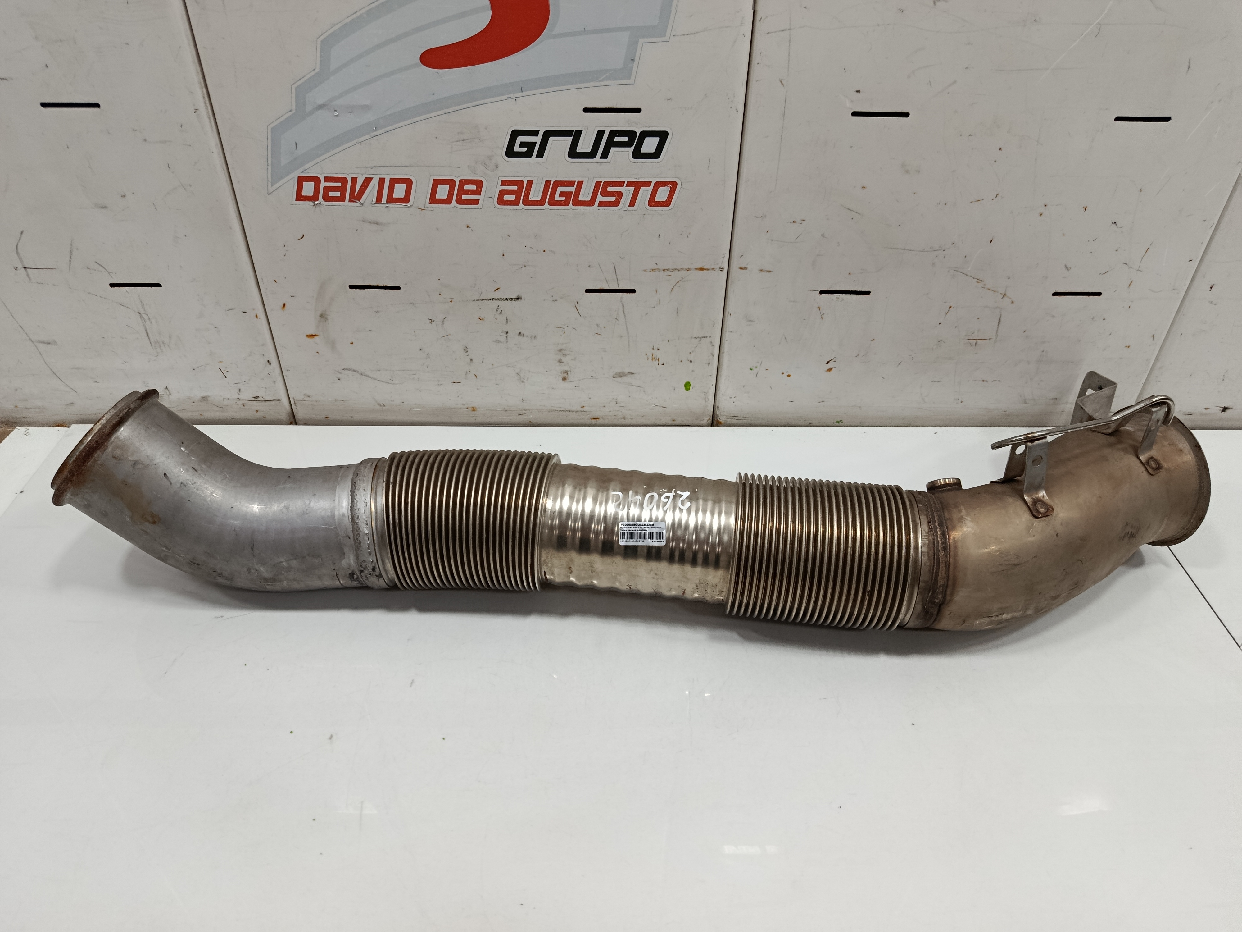 TUBO ESCAPE CENTRAL SCANIA SERIE P/G/R (L-CLASE) FSa G450 (4x2) Corto CG 14