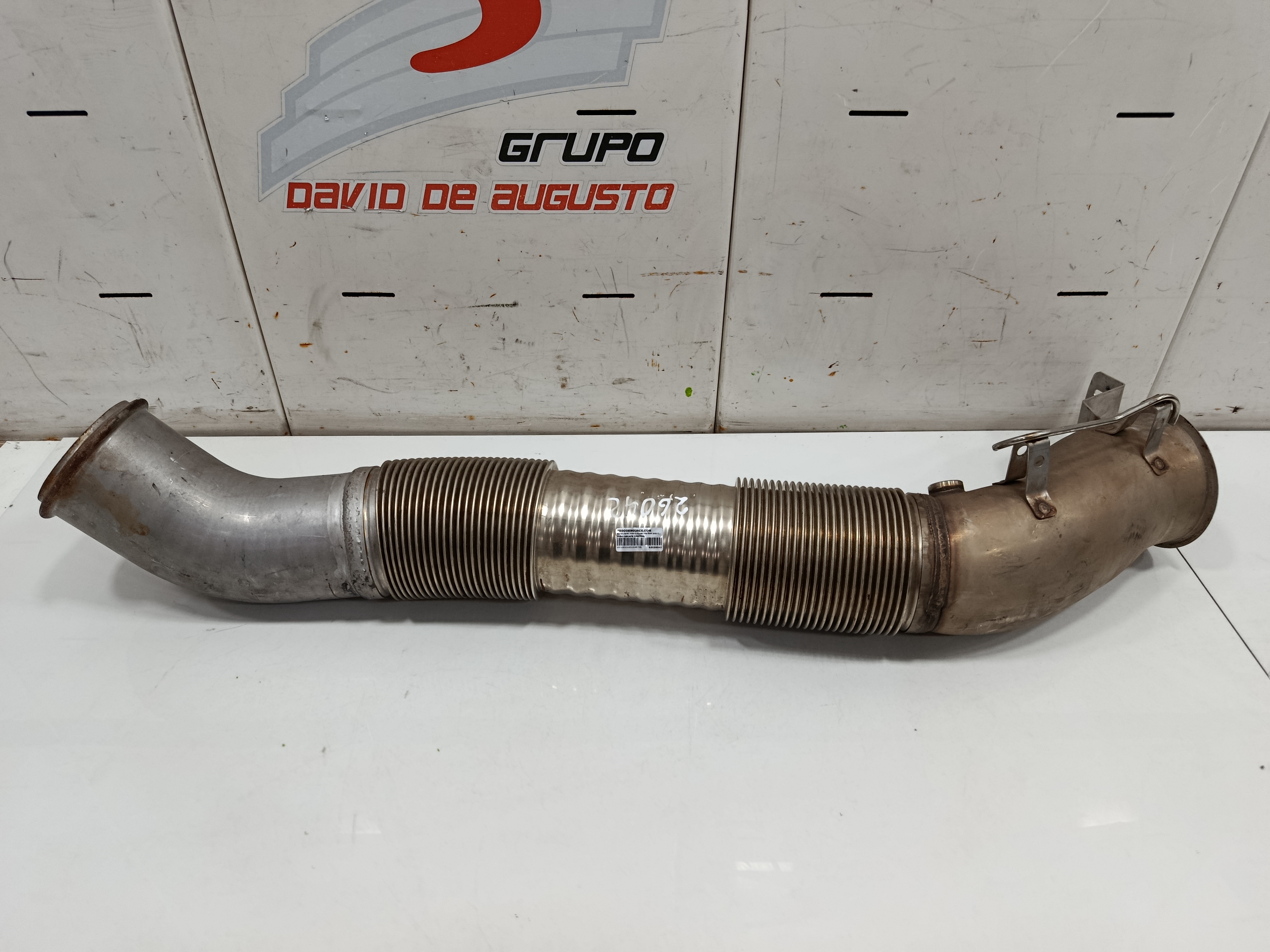 TUBO ESCAPE CENTRAL SCANIA SERIE P/G/R (L-CLASE) FSa G450 (4x2) Corto CG 14
