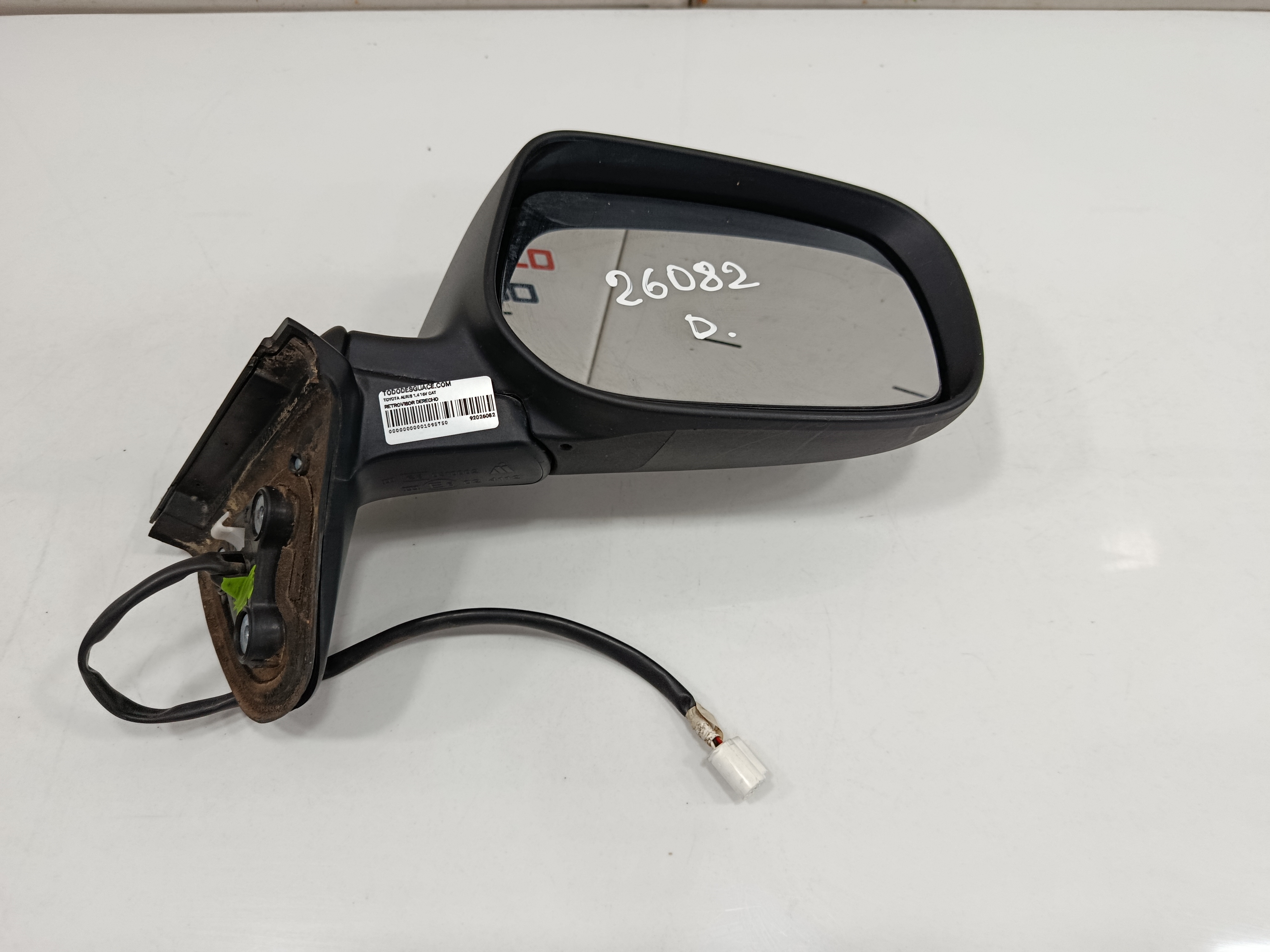RETROVISOR DERECHO TOYOTA AURIS 1.4 16V CAT