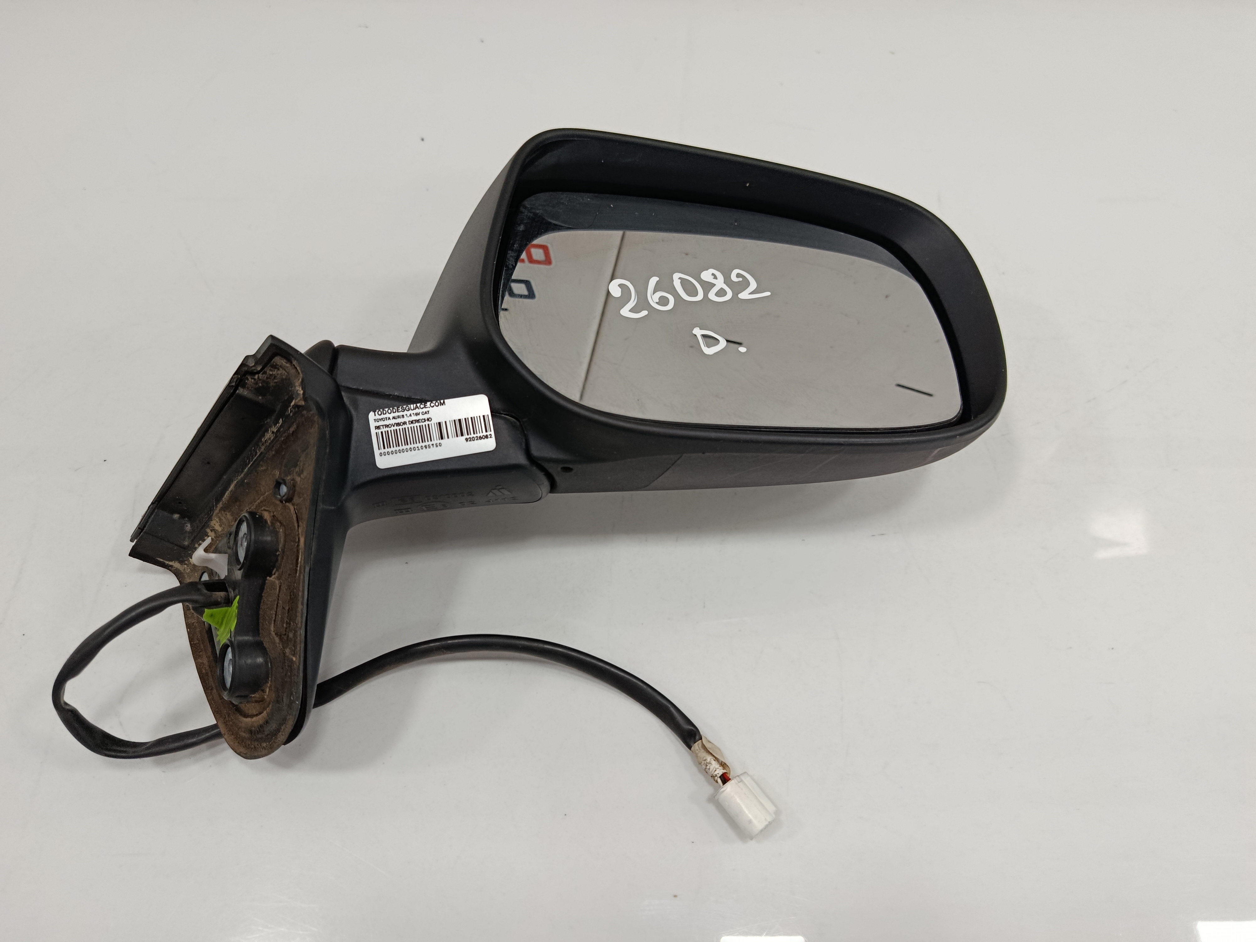 RETROVISOR DERECHO TOYOTA AURIS 1.4 16V CAT