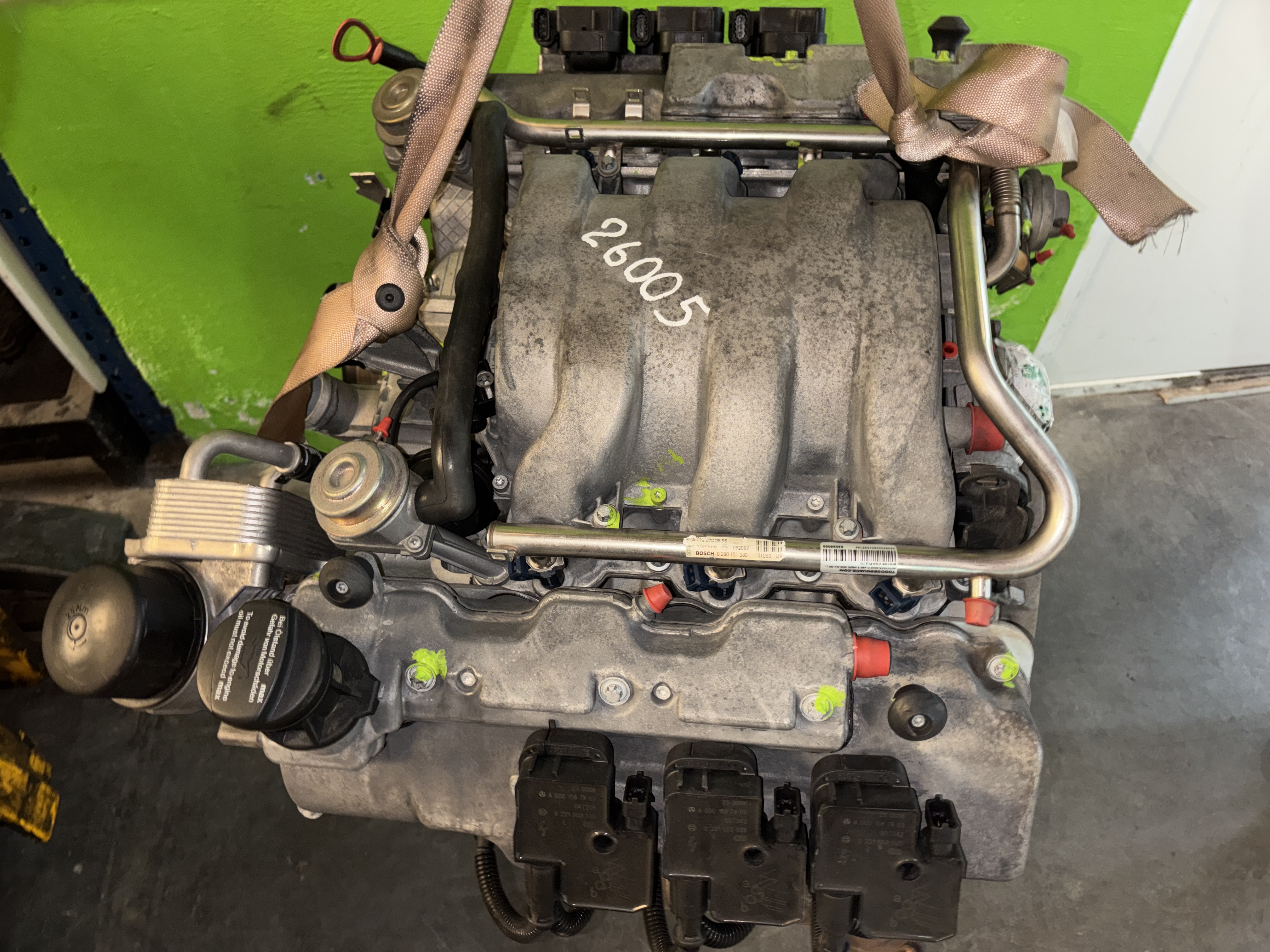 MOTOR COMPLETO MERCEDES-BENZ CLASE S (W220) BERLINA 320 (220.065)