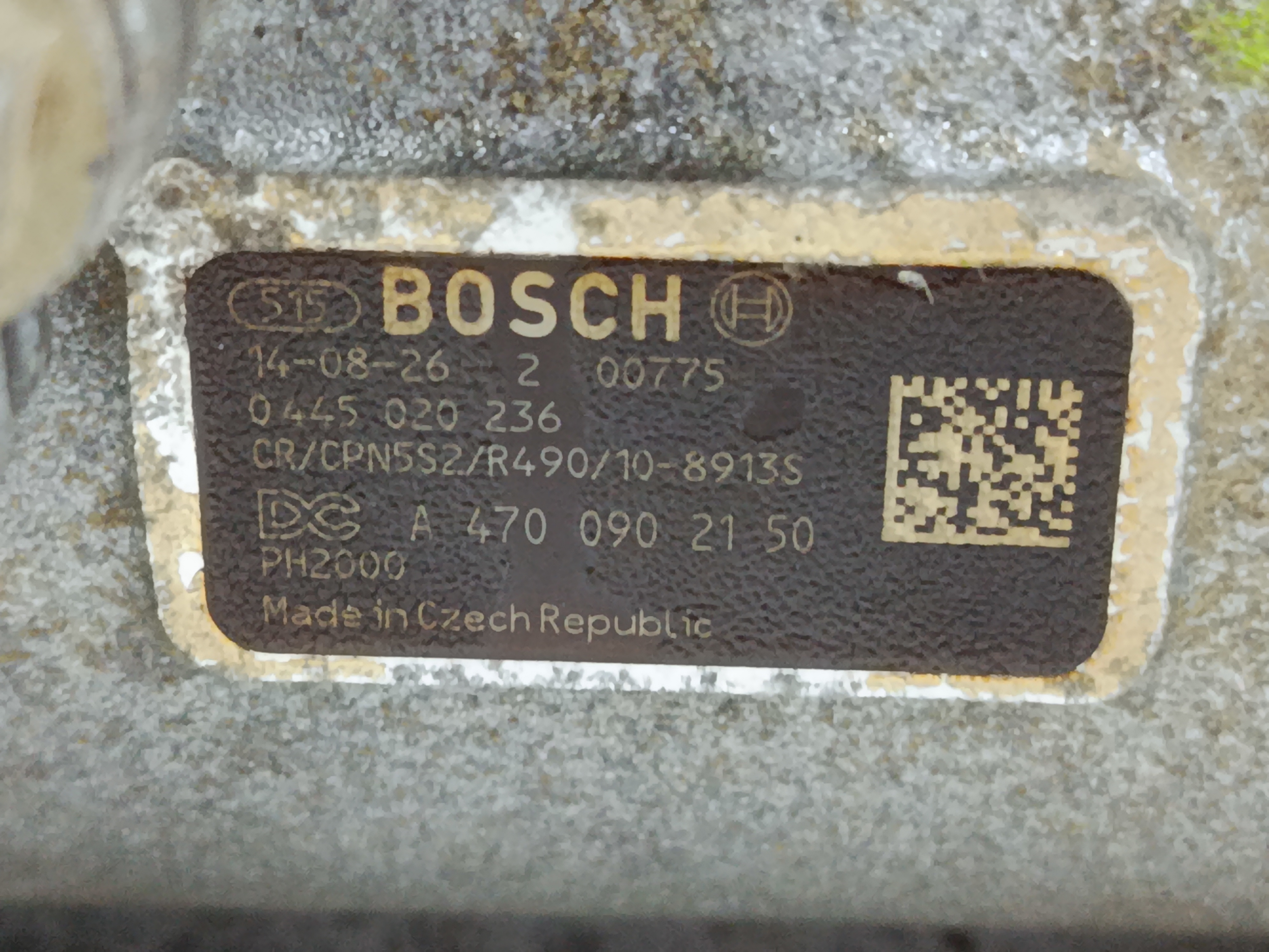 BOMBA INYECCION MERCEDES-BENZ ACTROS BM 963.XXX 2-ACHSER 18XX 4x2 Sattelzugmaschine L BigSpace