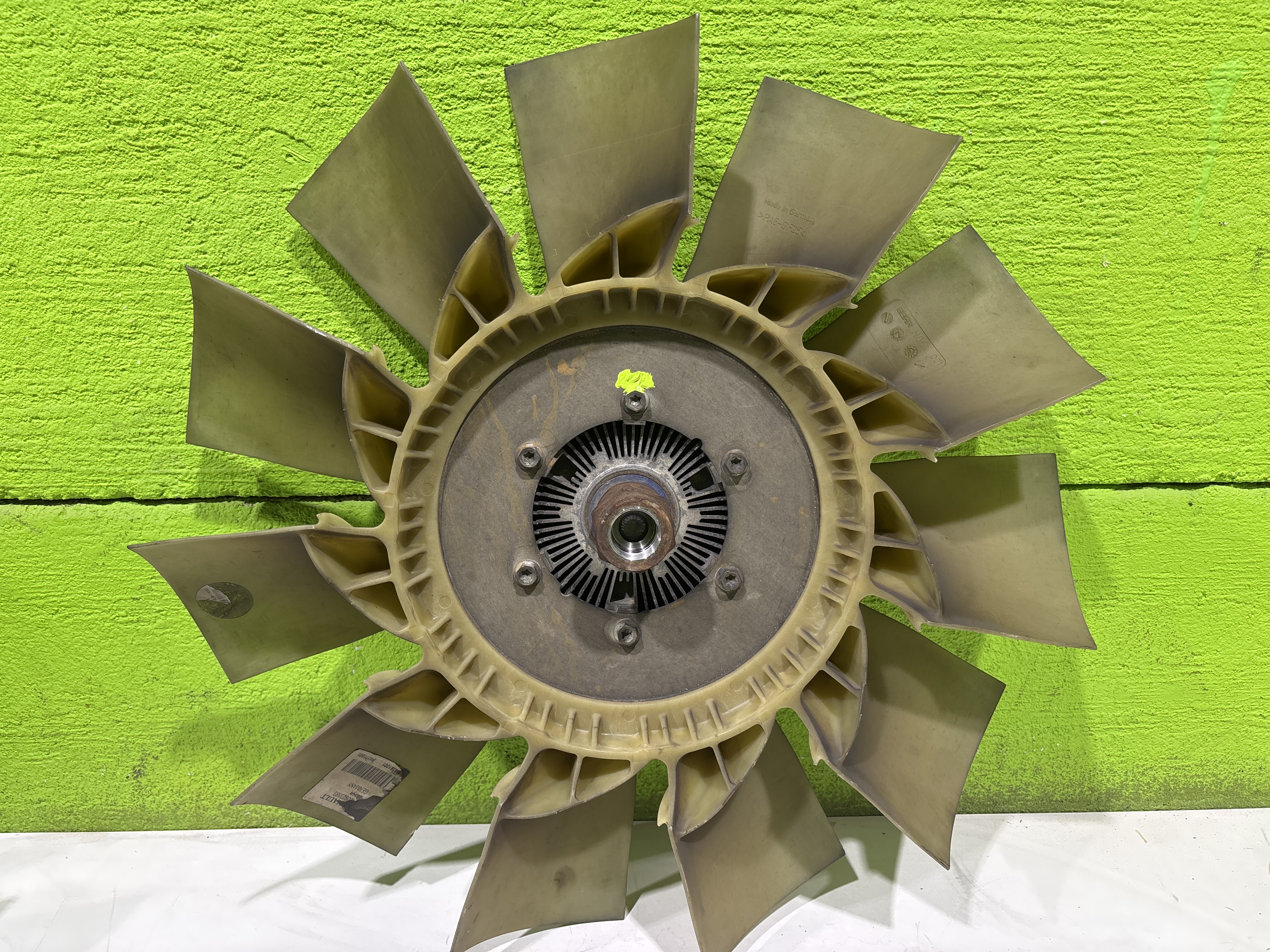 VENTILADOR VISCOSO MOTOR RENAULT MIDLUM FG   XXX.10                   E4 Cabina doble