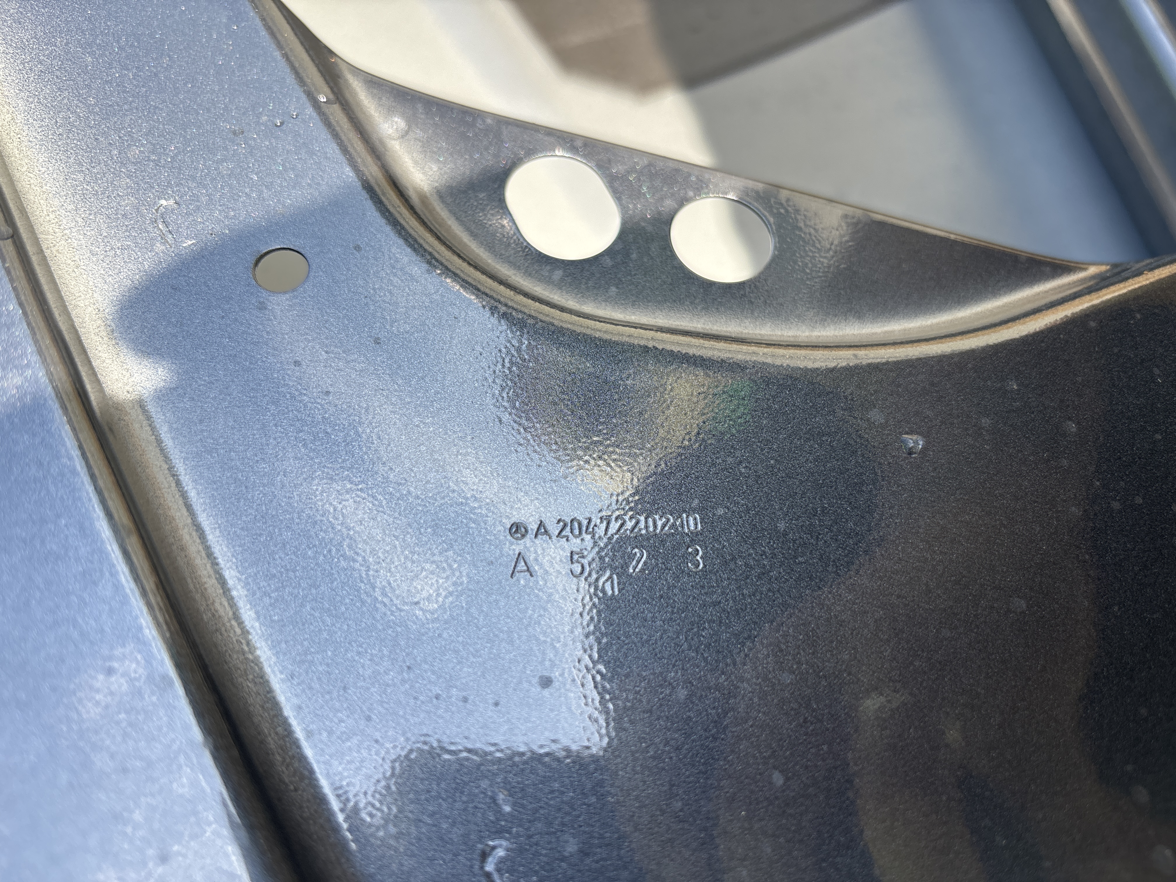 PUERTA DELANTERA DERECHA MERCEDES CLASE C (W204) BERLINA 2.1 CDI CAT