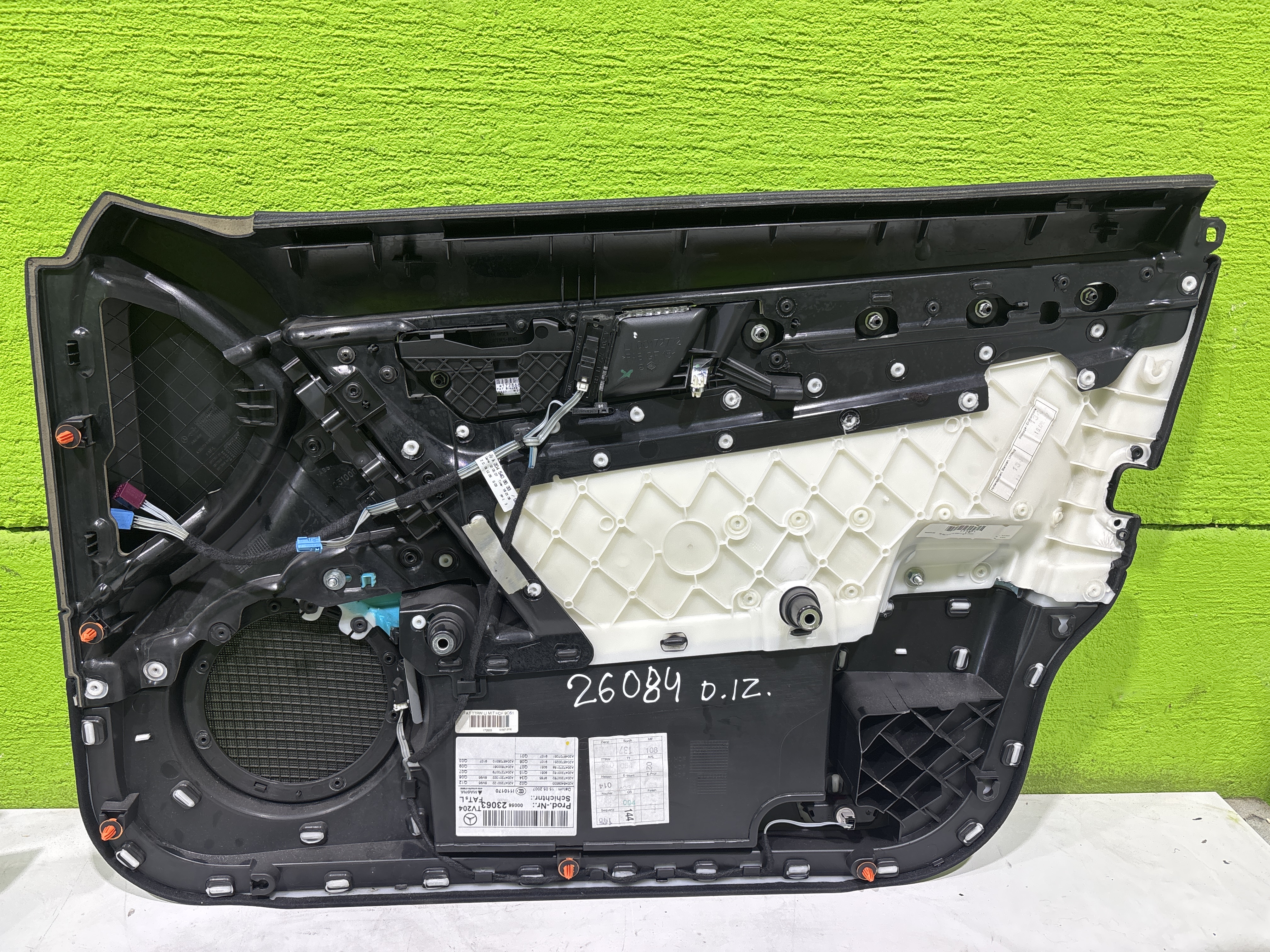 PAÑO PUERTA DELANTERO IZQUIERDO MERCEDES CLASE C (W204) BERLINA 2.1 CDI CAT