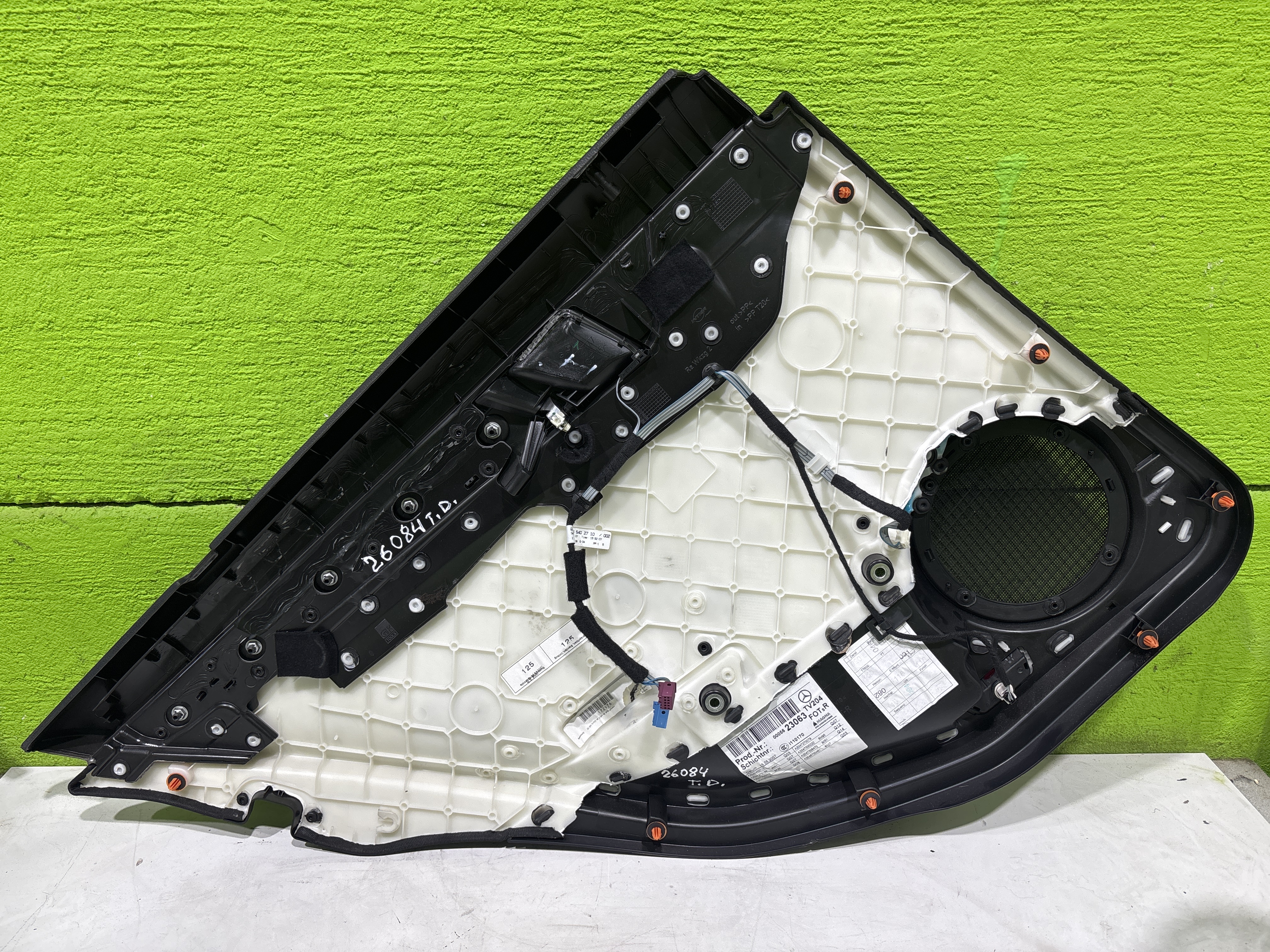 PAÑO PUERTA TRASERO DERECHO MERCEDES CLASE C (W204) BERLINA 2.1 CDI CAT