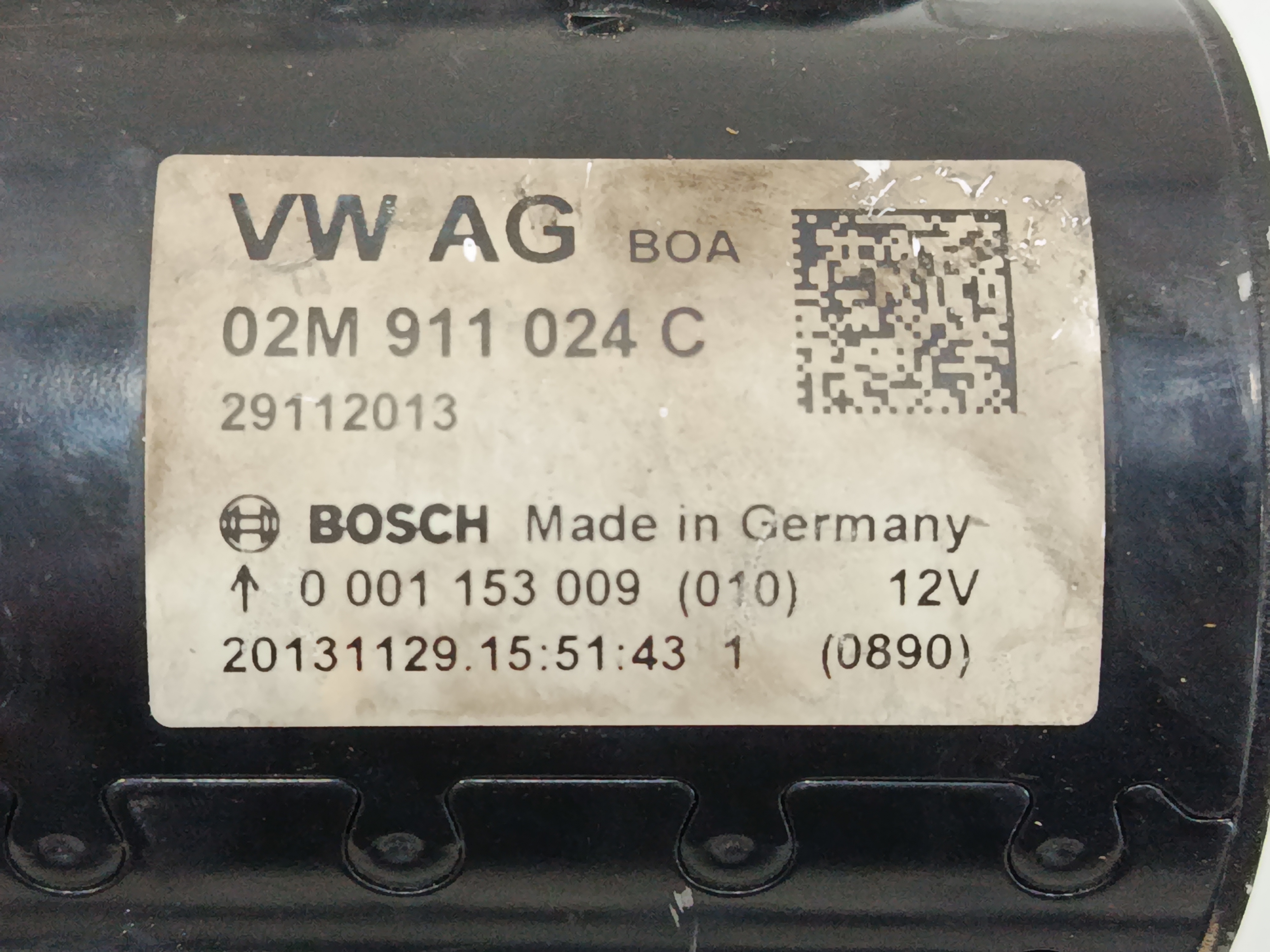 MOTOR ARRANQUE AUDI Q3 (8U) 2.0 TDI (103kW) Advance