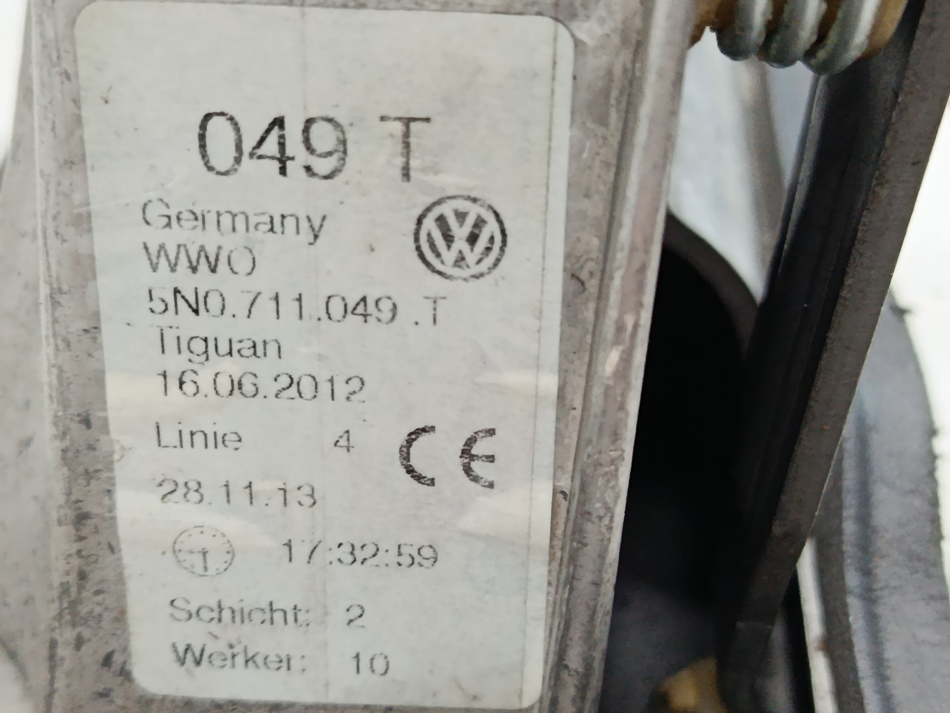 PALANCA CAMBIO AUDI Q3 (8U) 2.0 TDI (103kW) Advance