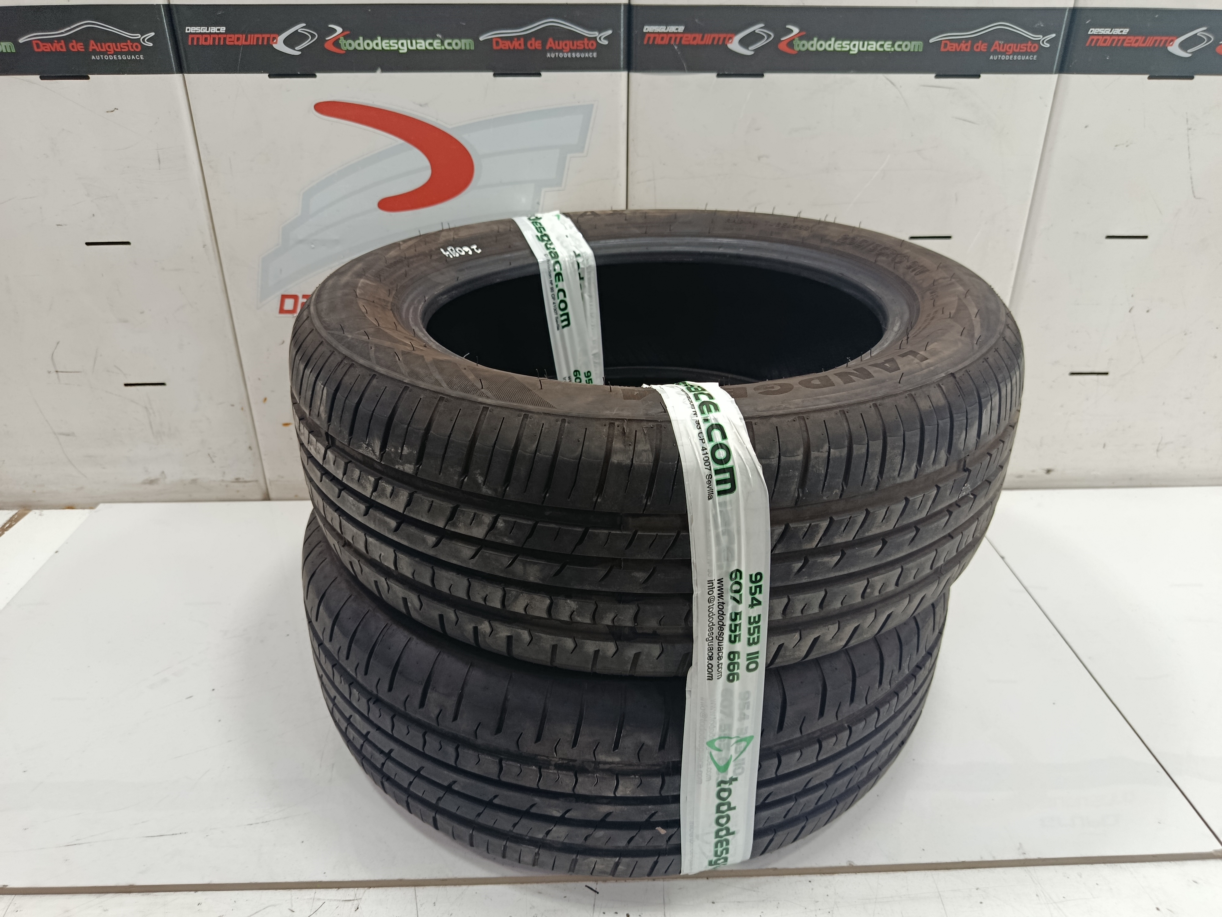 PAREJA NEUMATICO MERCEDES CLASE C (W204) BERLINA 2.1 CDI CAT