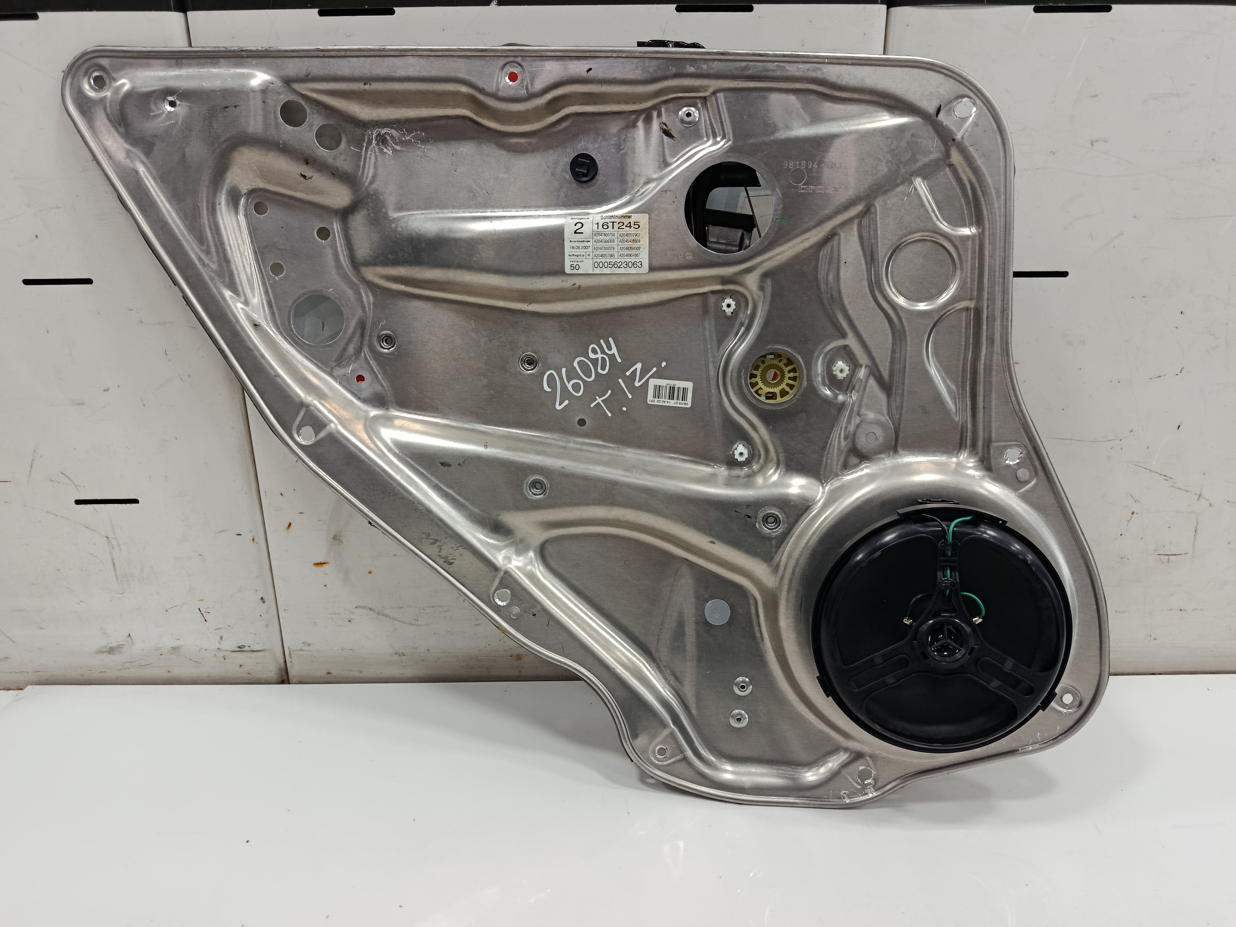 ELEVALUNAS TRASERO IZQUIERDO MERCEDES CLASE C (W204) BERLINA 2.1 CDI CAT