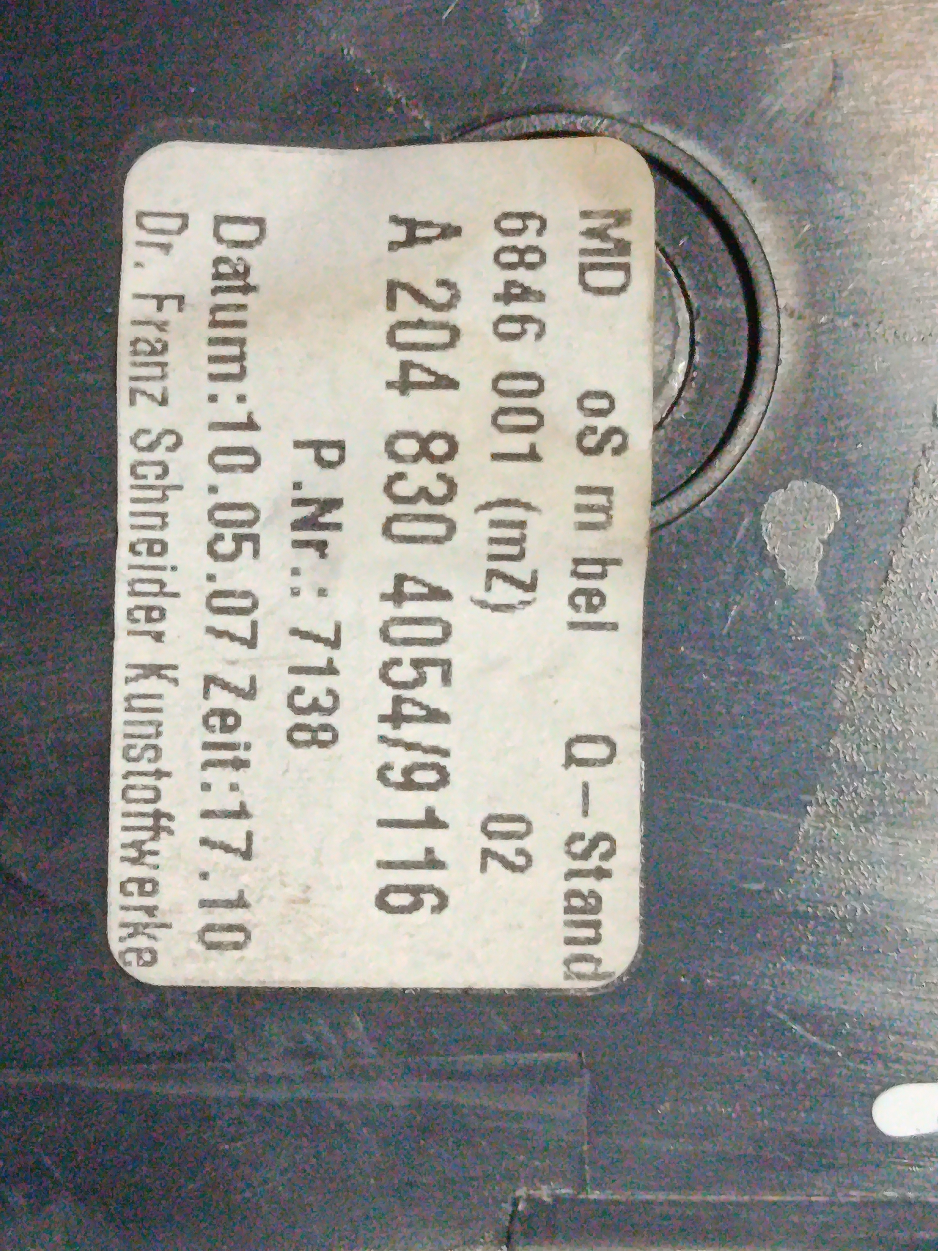 AIREADOR CENTRAL MERCEDES CLASE C (W204) BERLINA 2.1 CDI CAT
