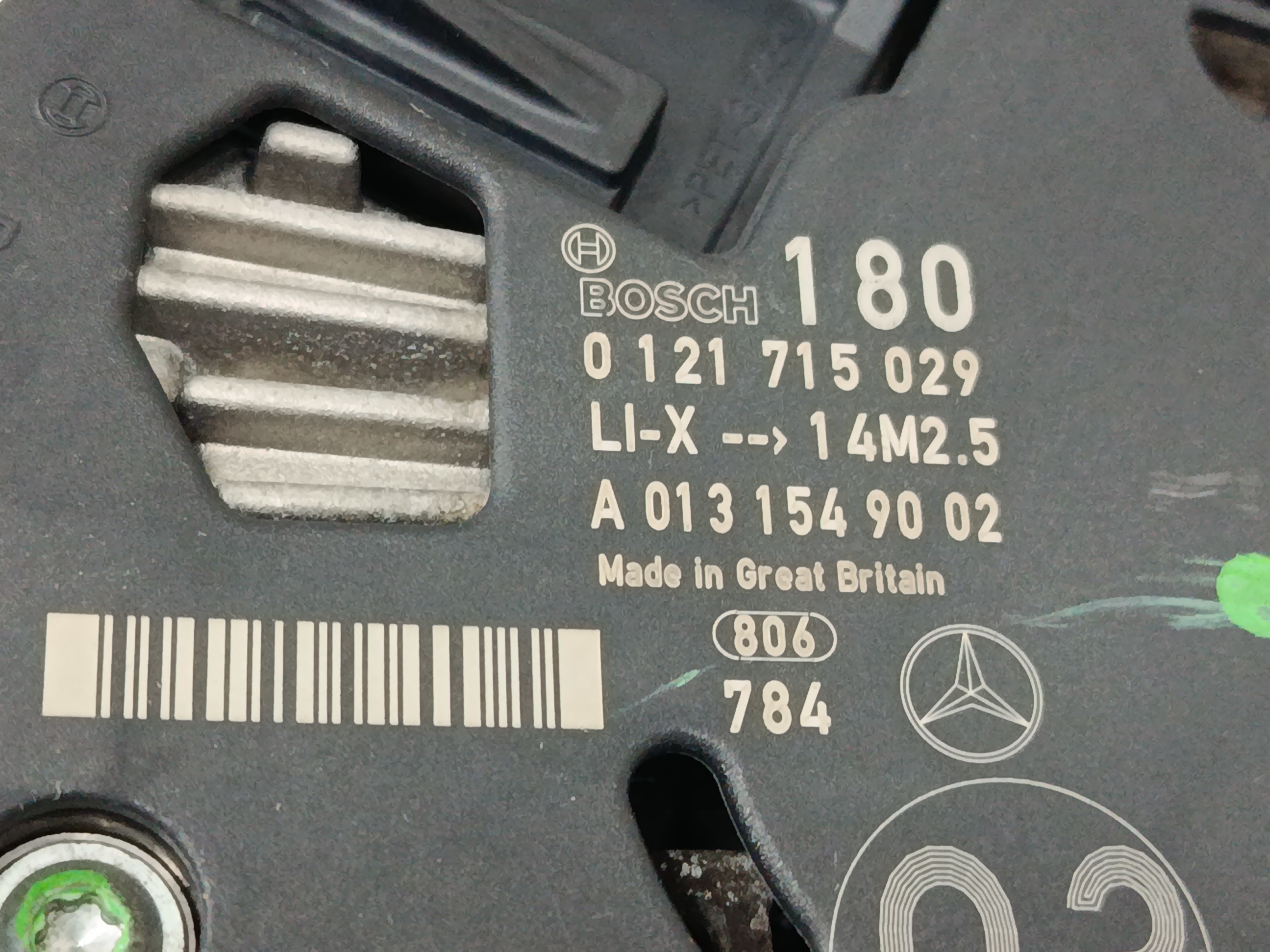 ALTERNADOR MERCEDES CLASE C (W204) BERLINA 2.1 CDI CAT