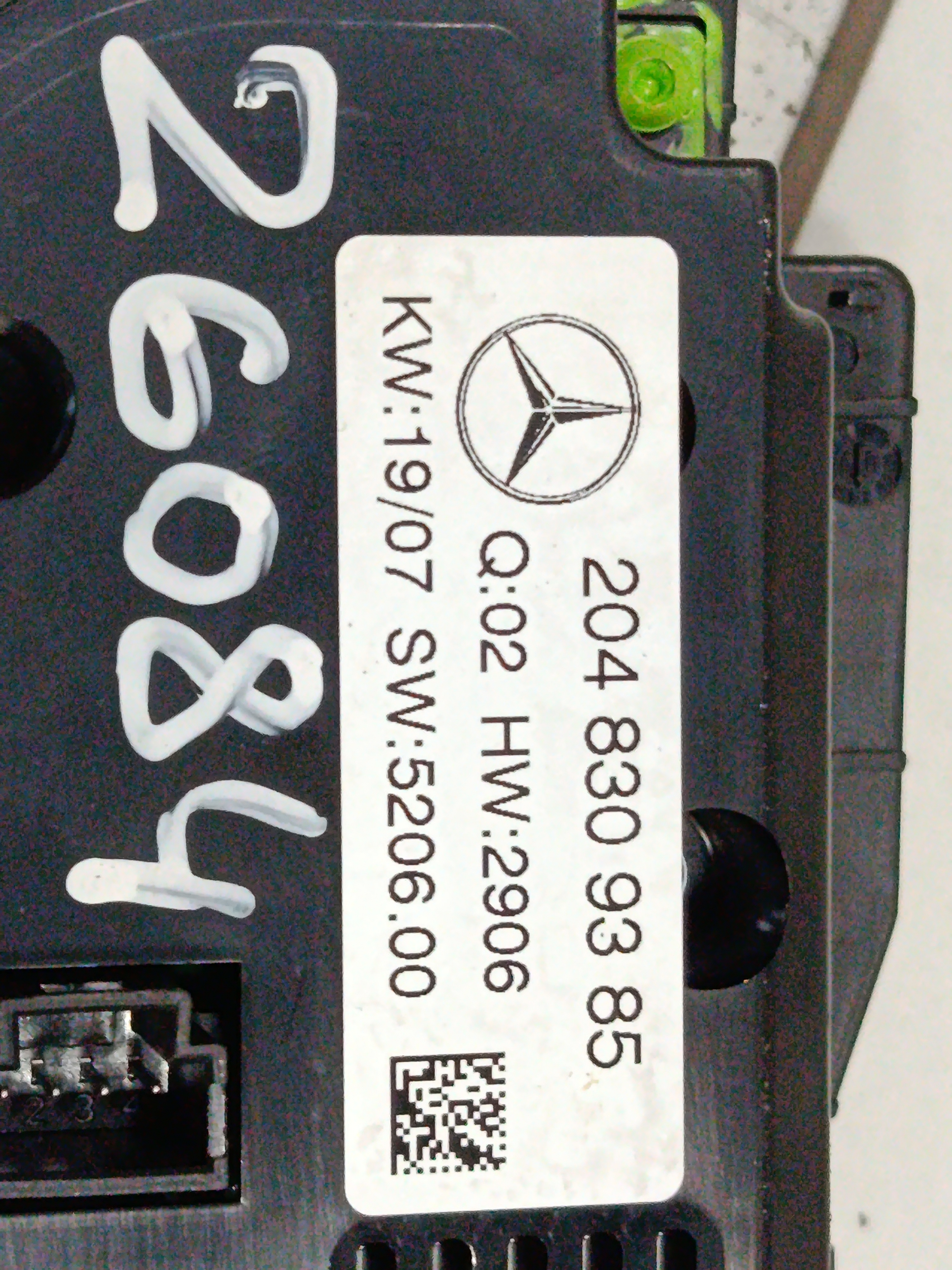 MANDO CALEFACCION / AIRE ACONDICIONADO MERCEDES CLASE C (W204) BERLINA 2.1 CDI CAT